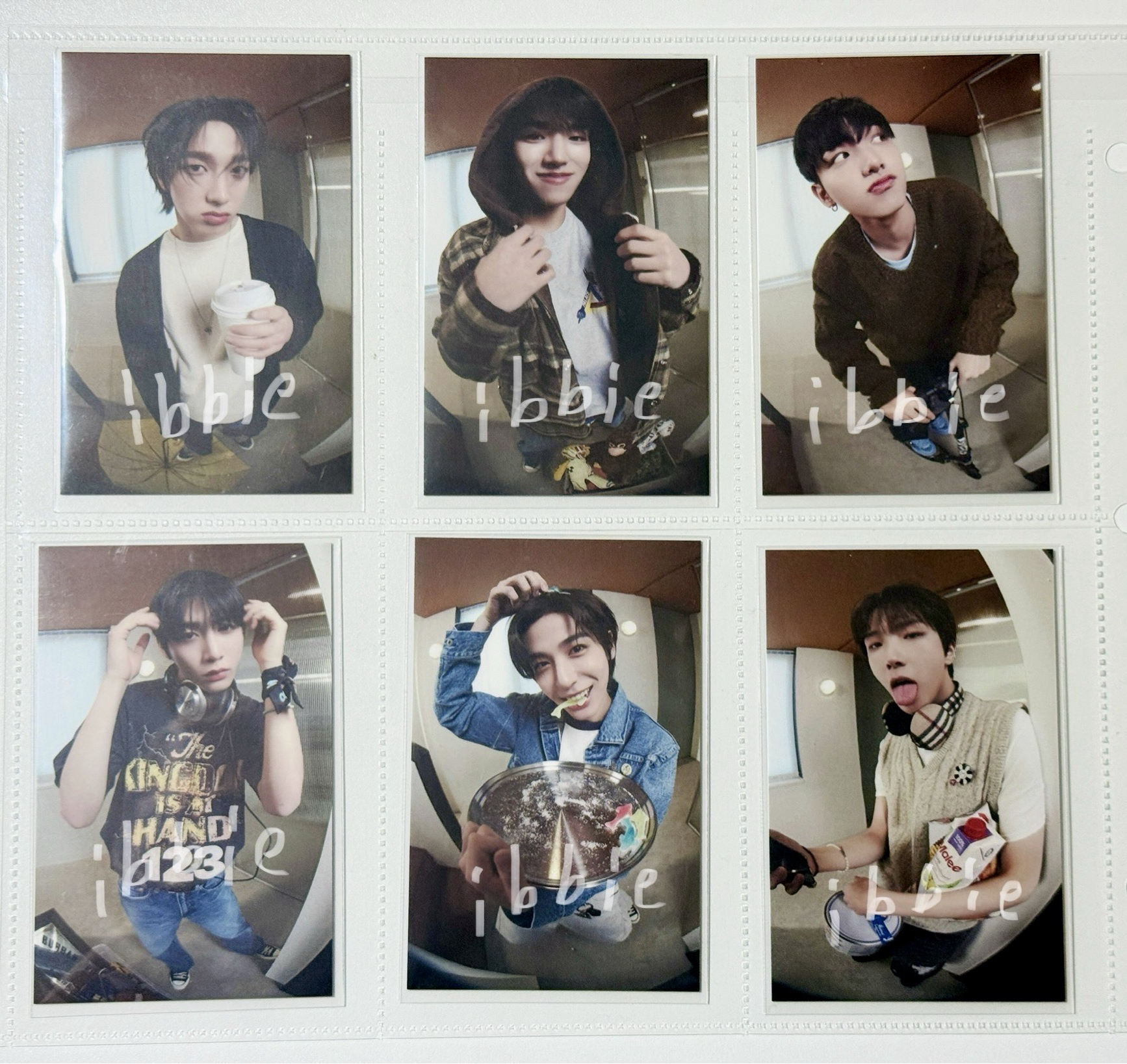 BOYNEXTDOOR who! 環球 魚眼 一套6張