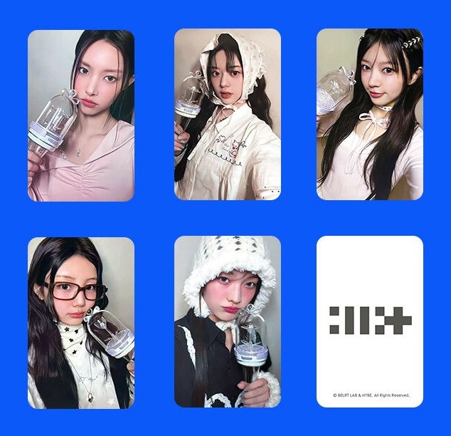 ILLIT 手燈卡
