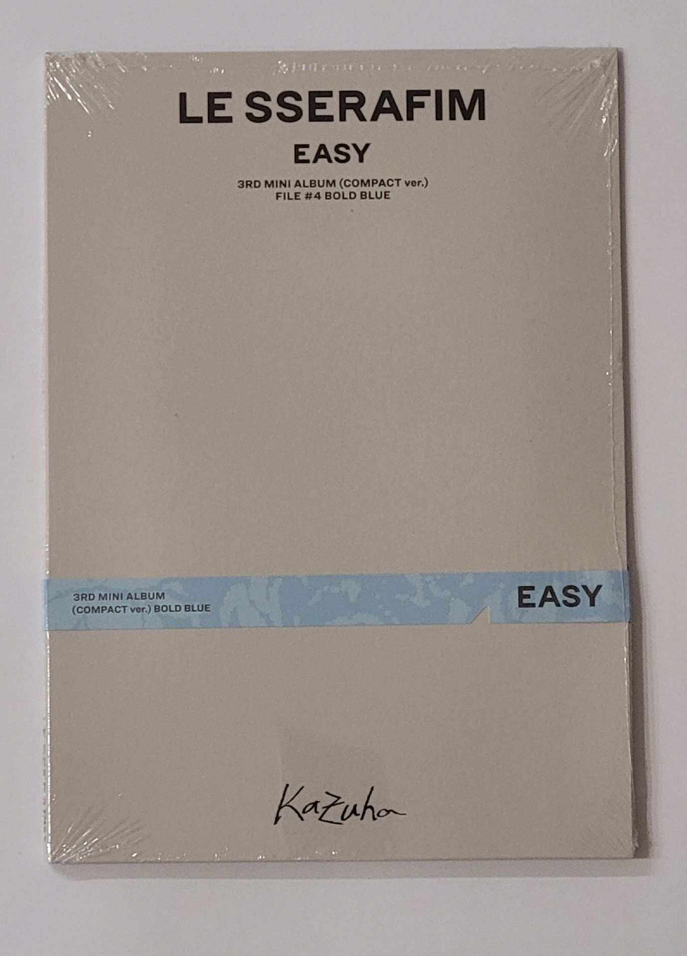 LE SSERAFIM EASY 未拆專 COMPACT版 KAZUHA 單封