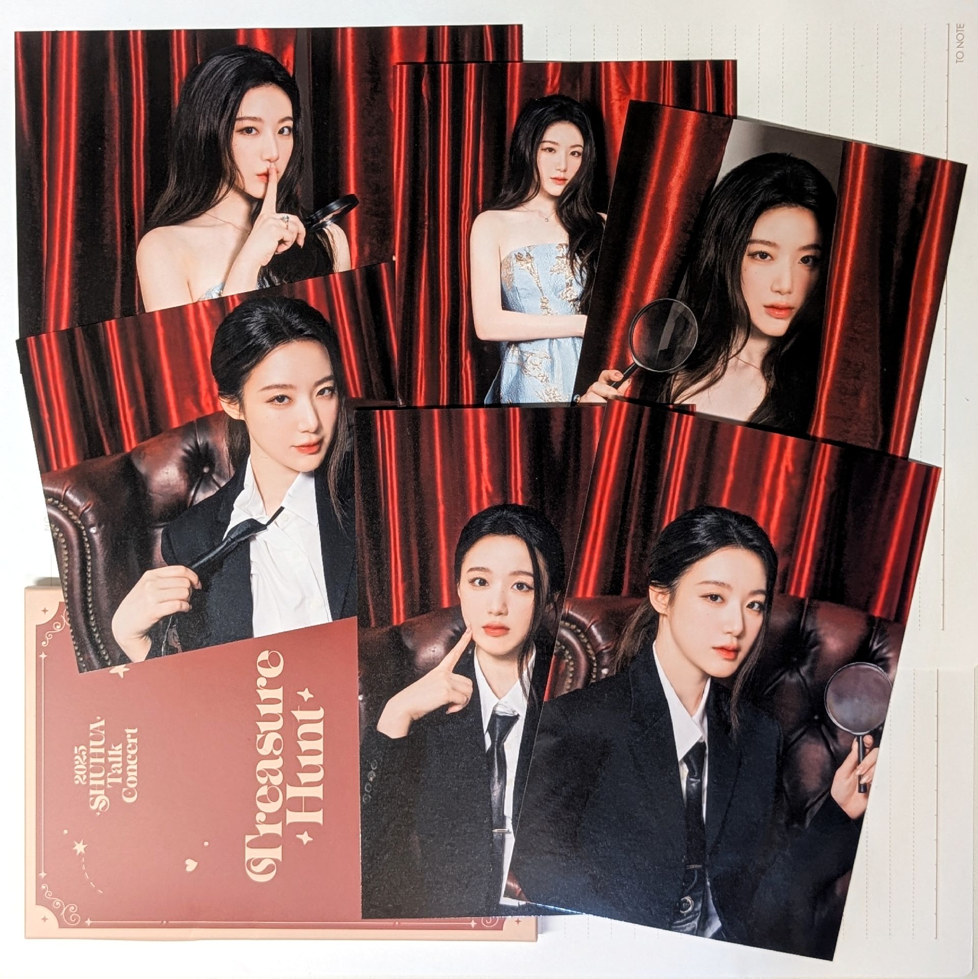 鑑定師週邊 西裝明信片🤵‍♀️+ 鐵盒證件照組💼