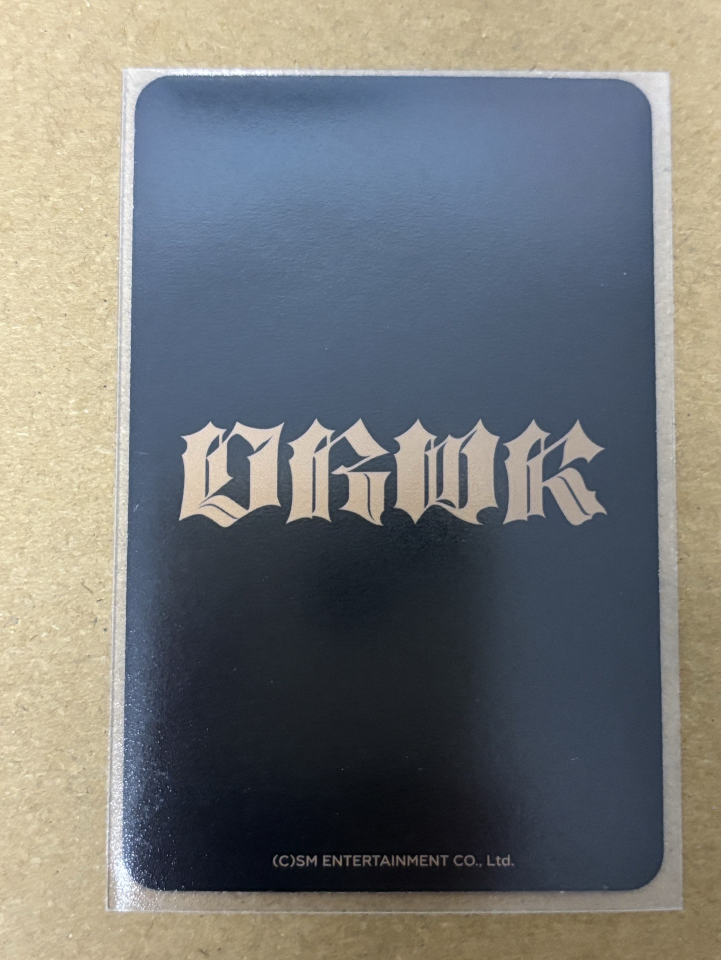 aespa Winter 冬冬 Dirty Work 隨機卡 快閃金版冬