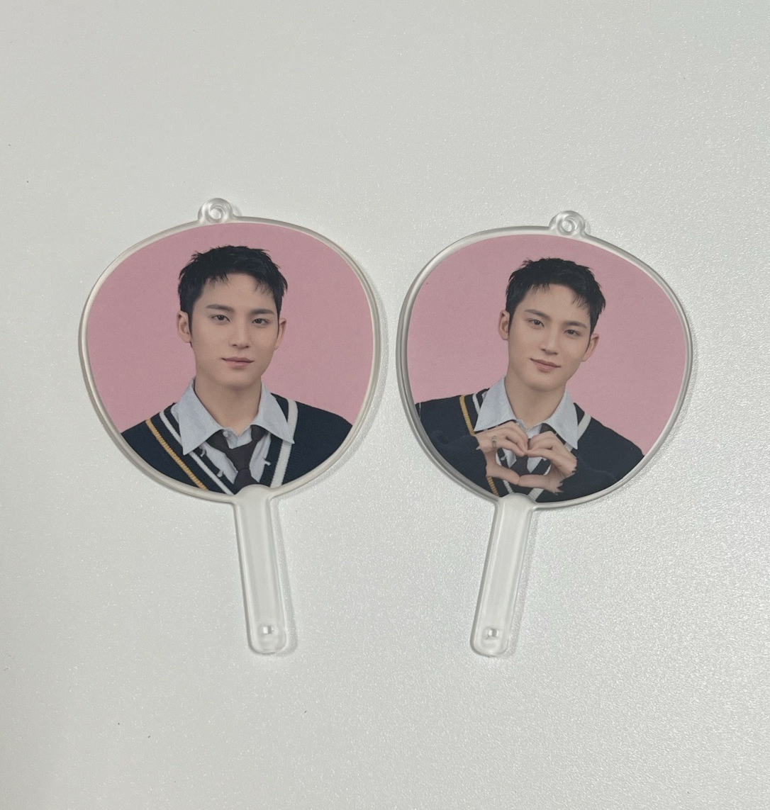 SEVENTEEN HOLIDAY 小扇 行李吊牌 金珉奎