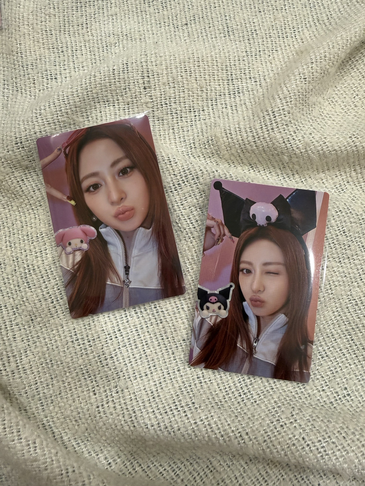 LE SSERAFIM 允真 三麗鷗聯名專 小卡