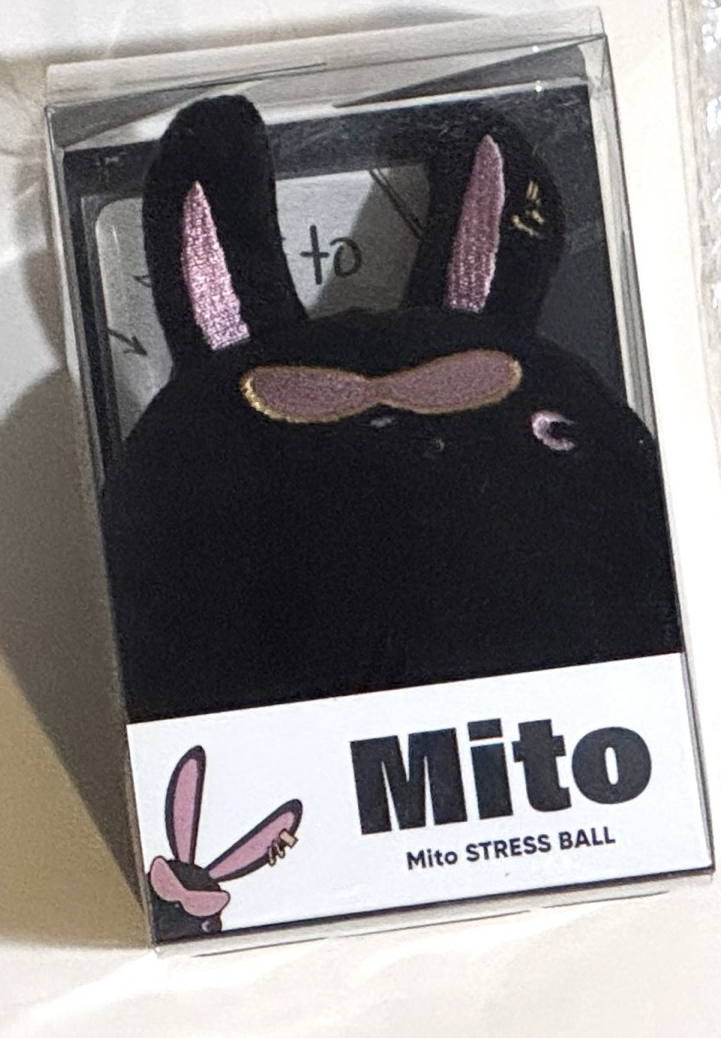 mito壓力球含榮手寫卡