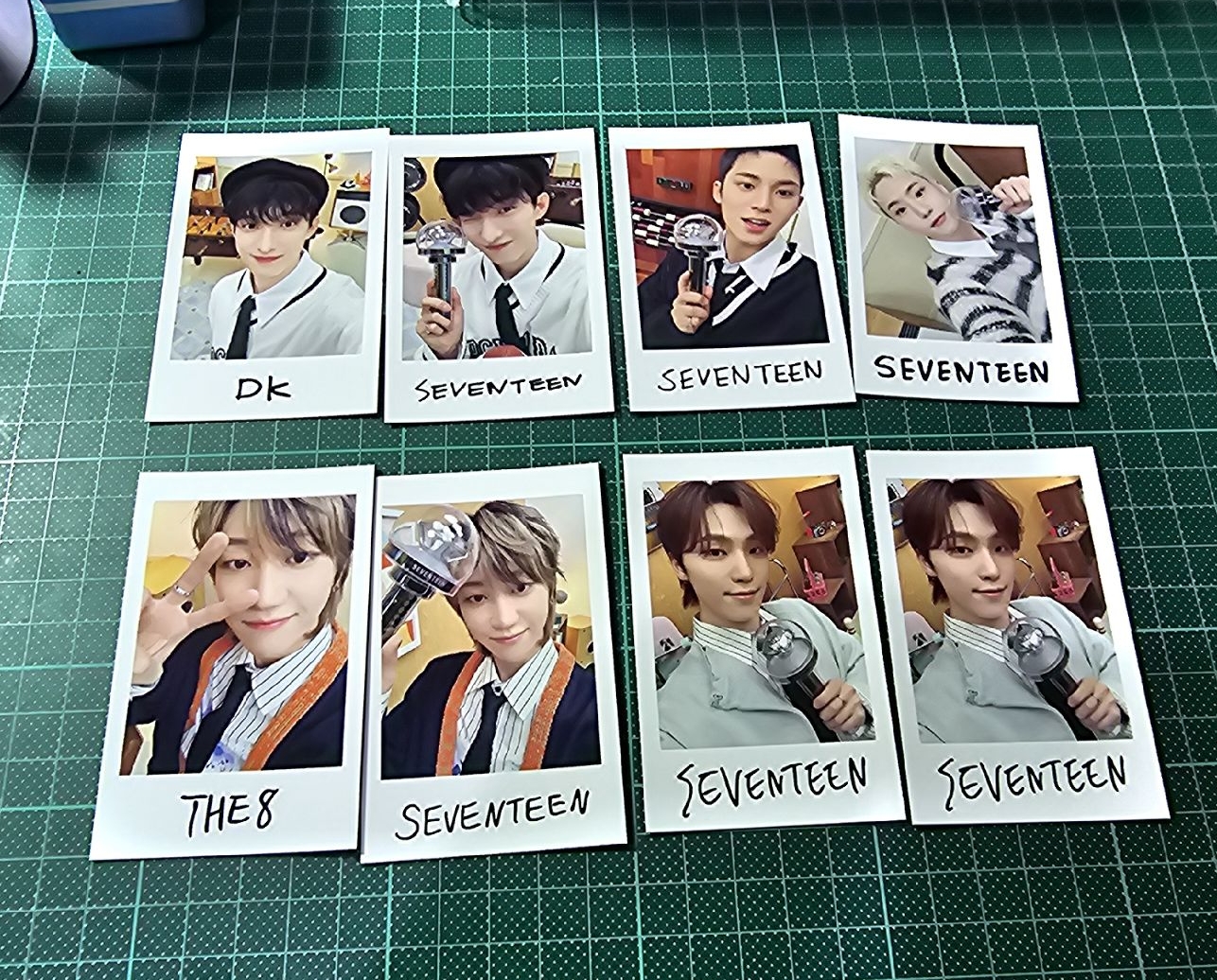 Seventeen Holiday 拍立得