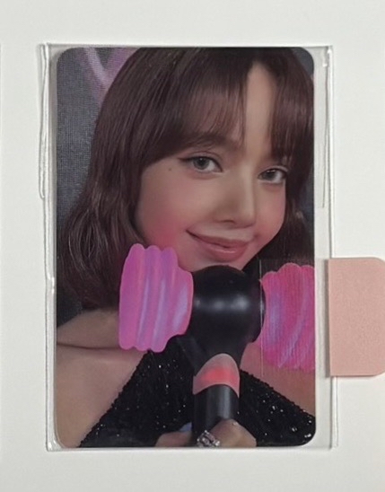 Blackpink Lisa 第四代手燈卡