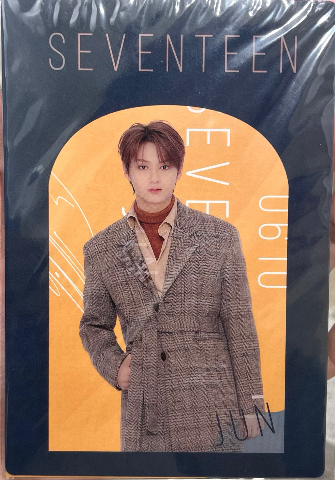SEVENTEEN 冬季男友一番賞 明信片、徽章 🩷帶🩵