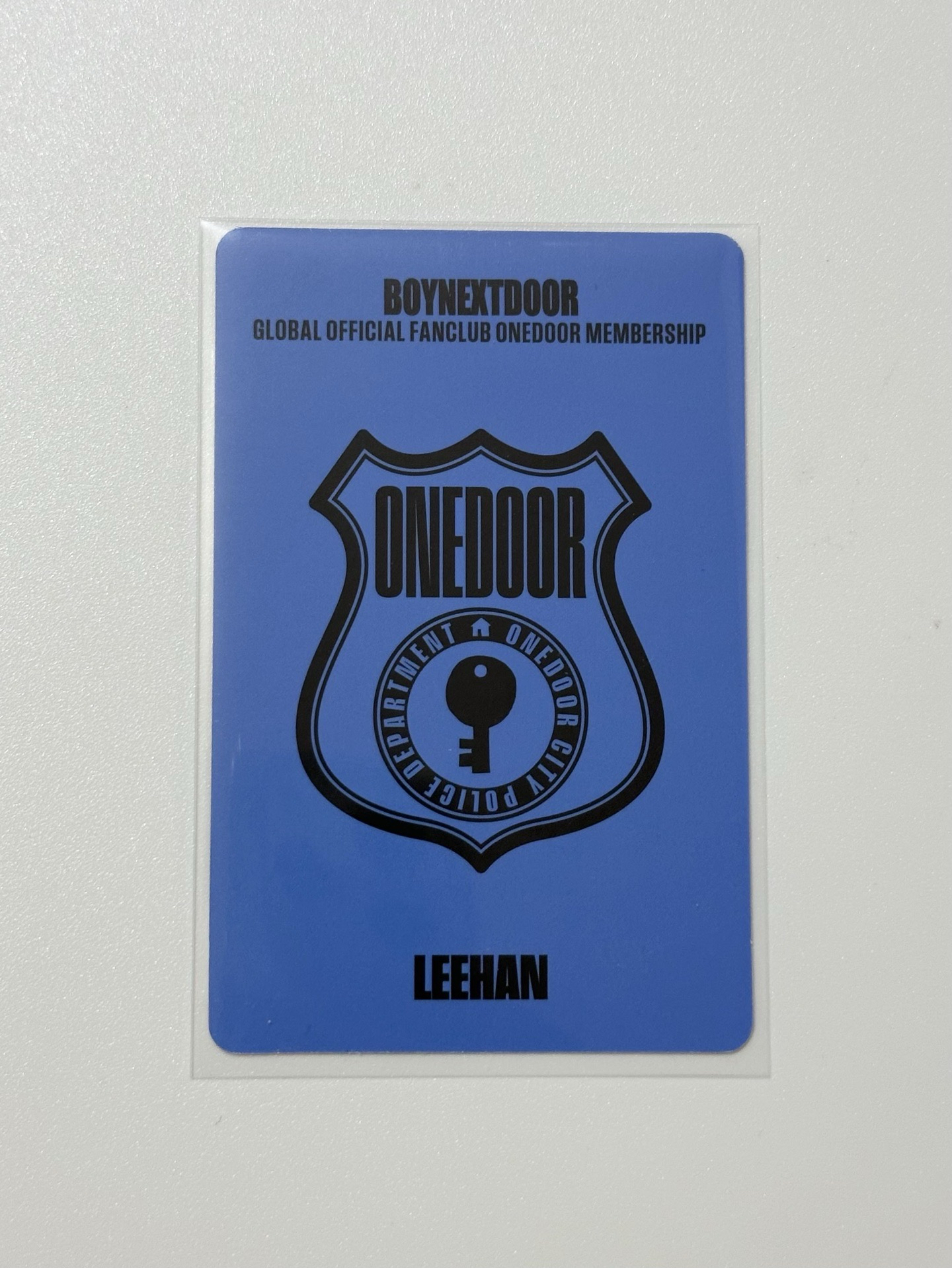 BOYNEXTDOOR LEEHAN 金桐儇 二期會員 會員禮卡