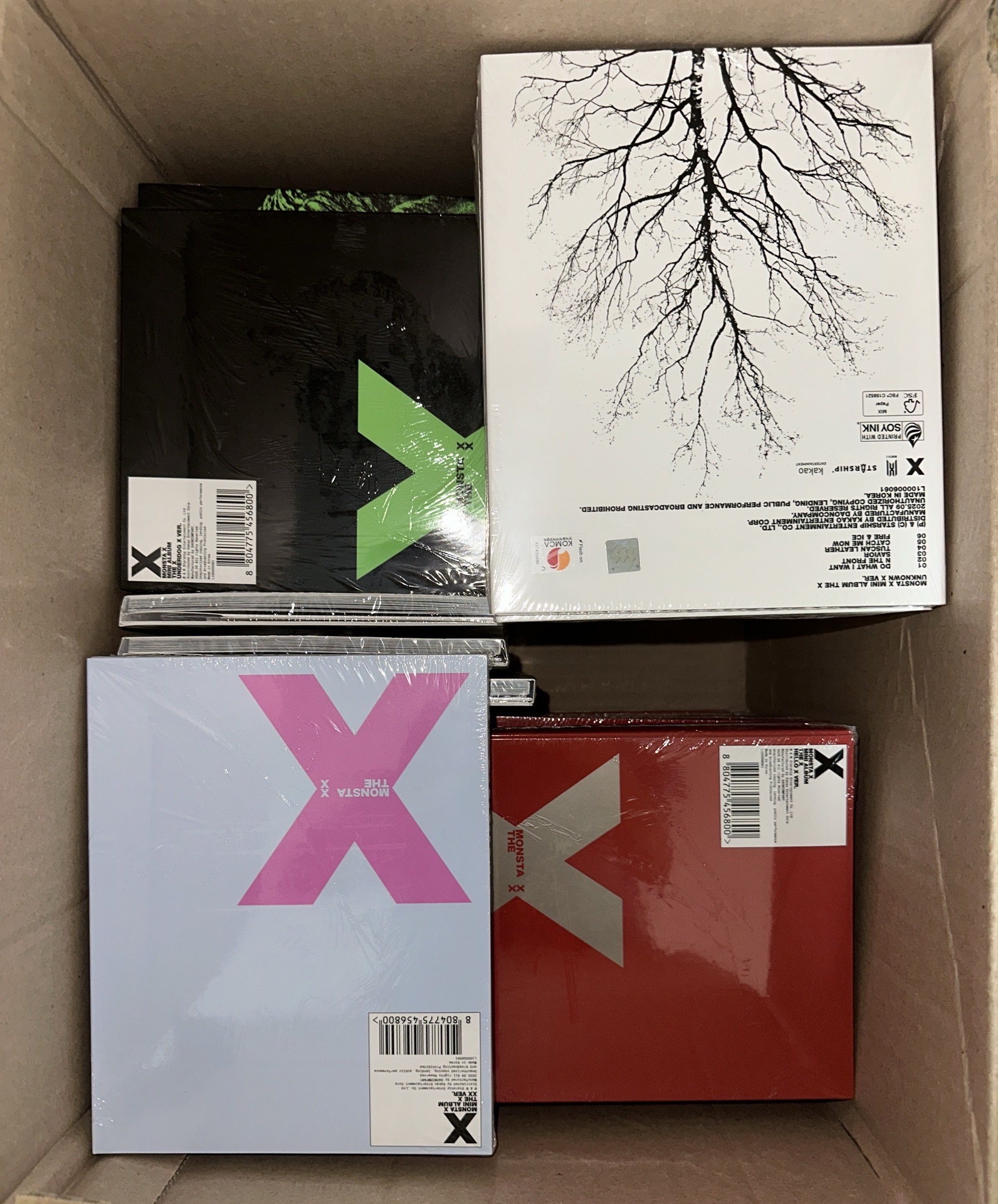 MONSTA X THE X 未拆專