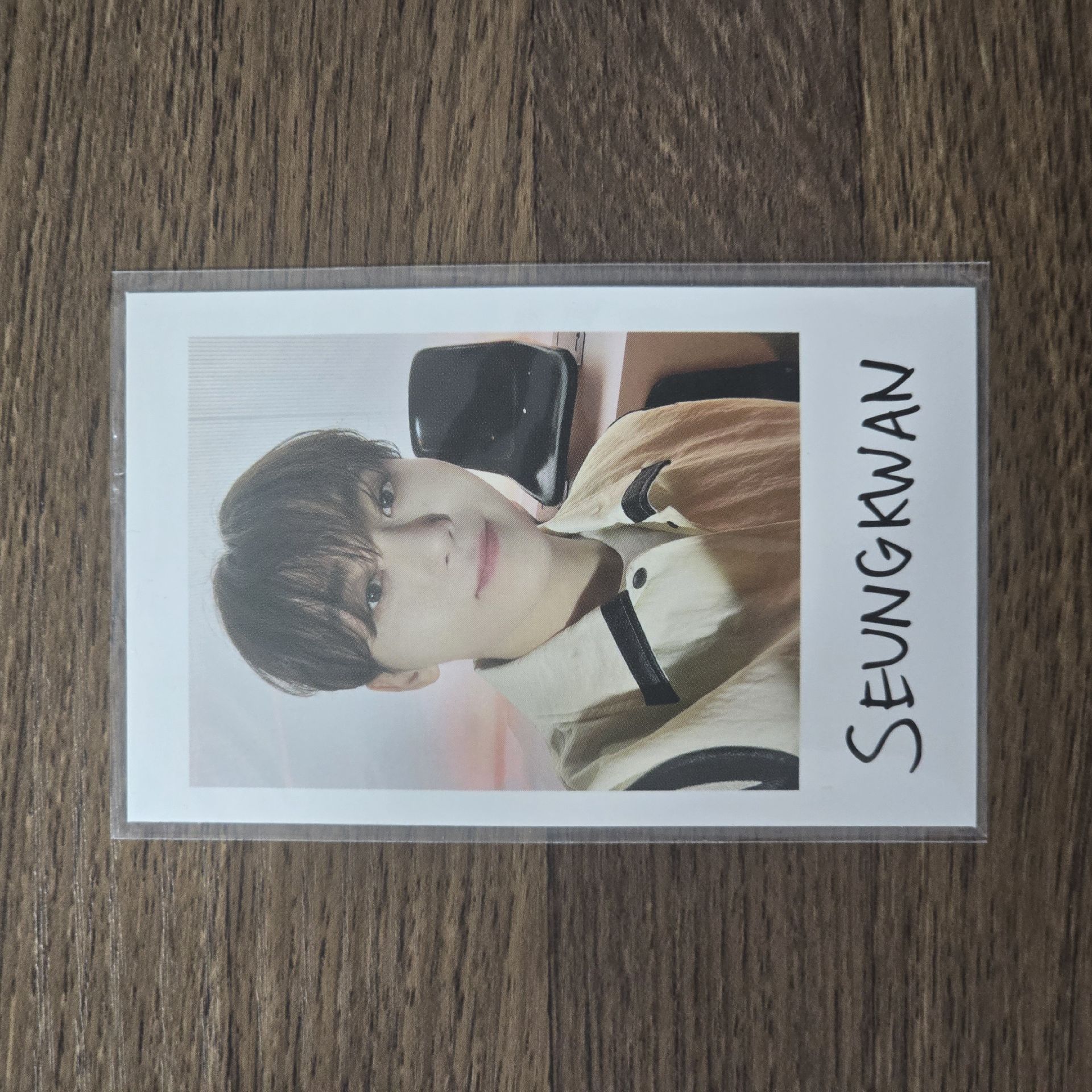 SEVENTEEN 勝寛 follow again to Japan 拍立得卡