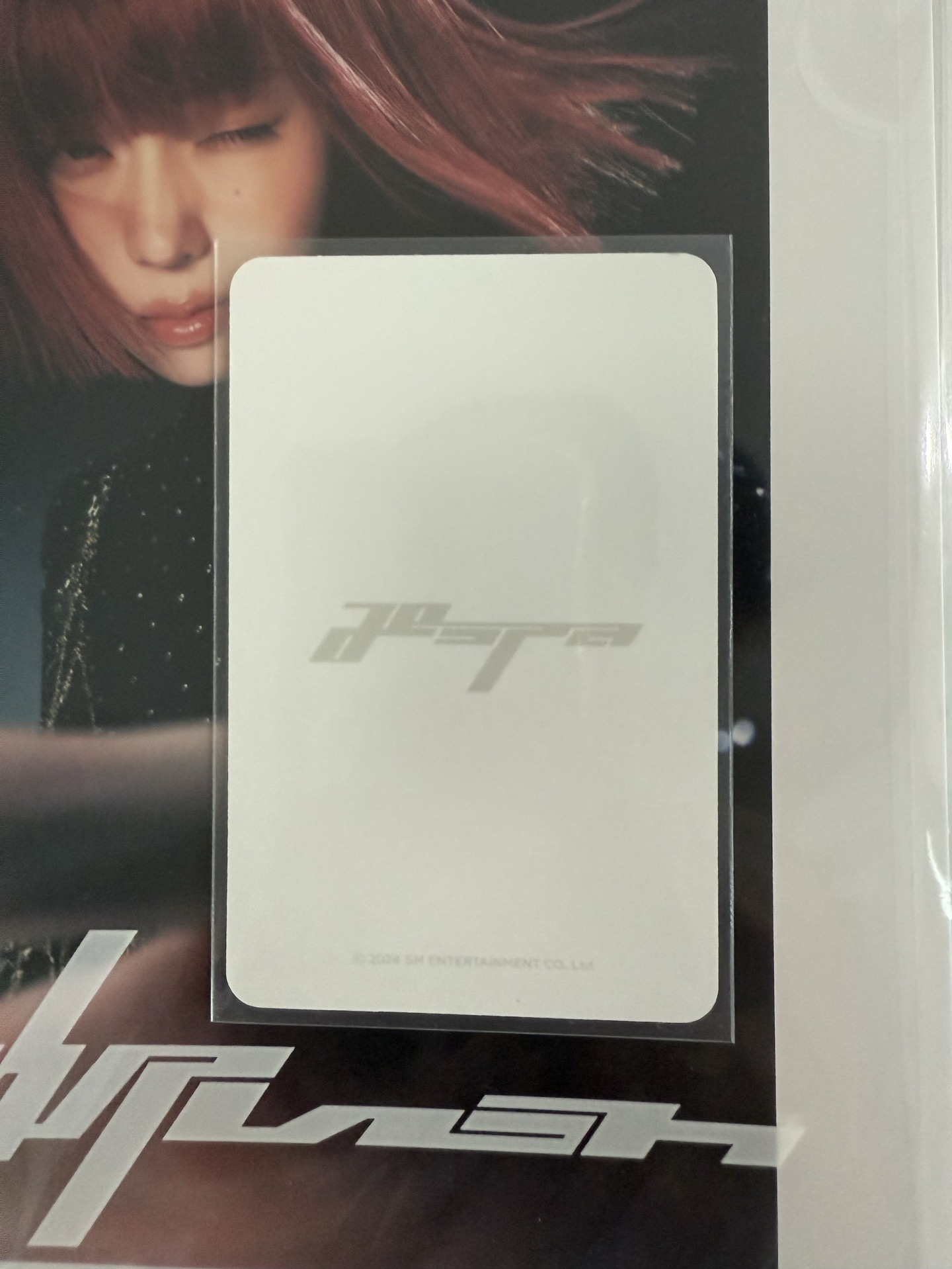 aespa Whiplash 快閃閃卡冬 Winter 金旼炡