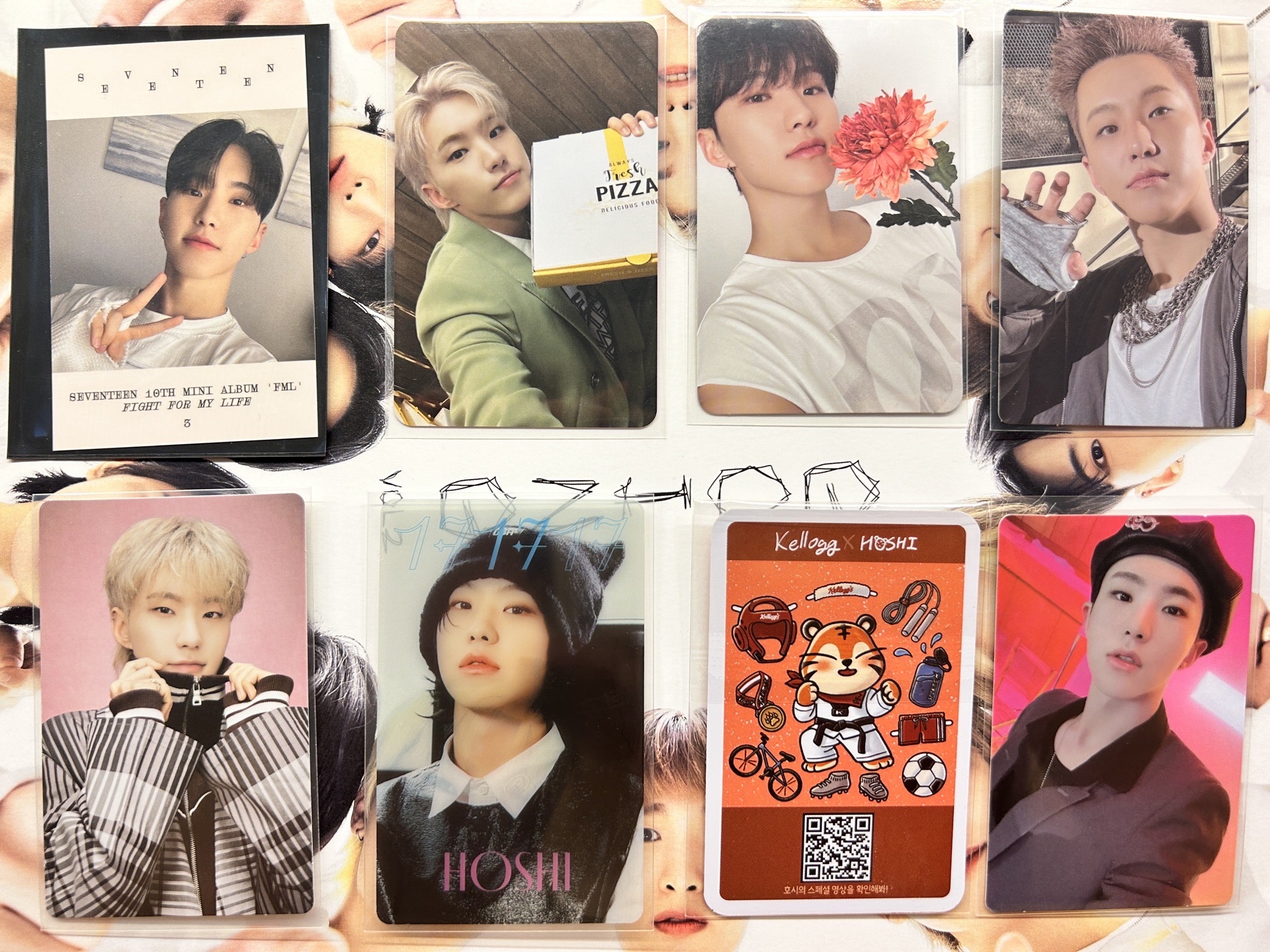 Hoshi小盤（QOO&Kpop merch特典透卡）