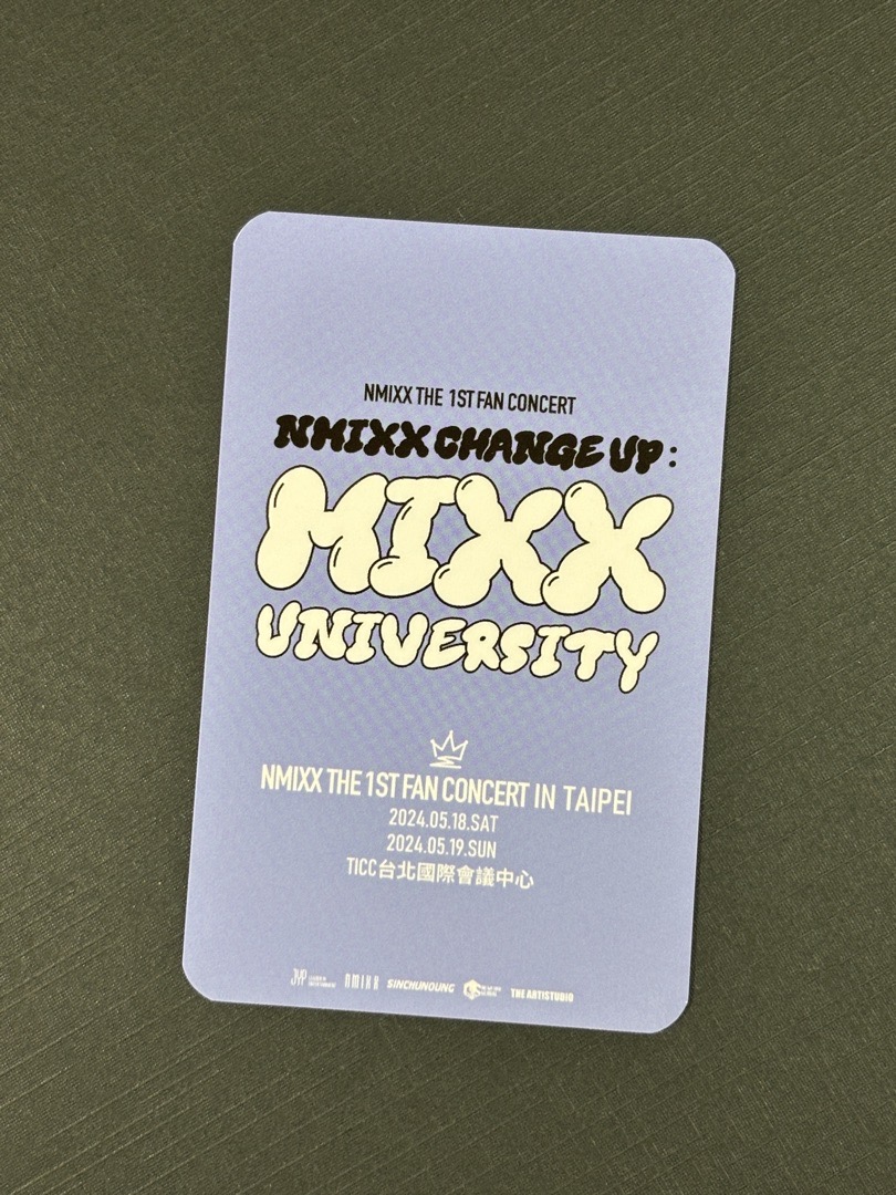 NMIXX 1ST FAN CONCERT DAY 2 入場卡友
