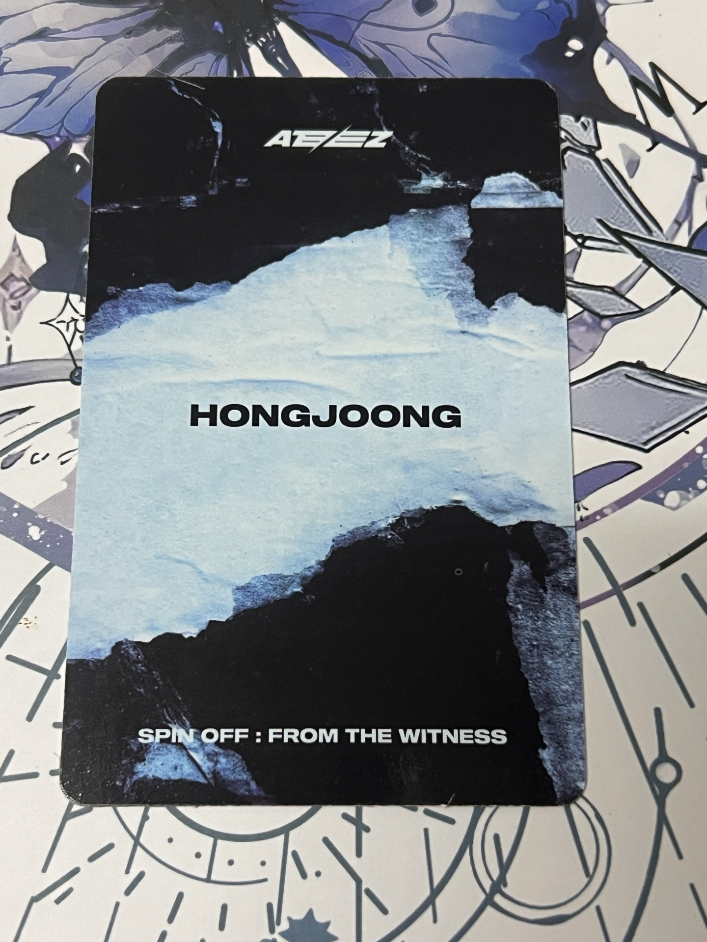 Ateez 弘中 Halazia 馬德里 簽售卡