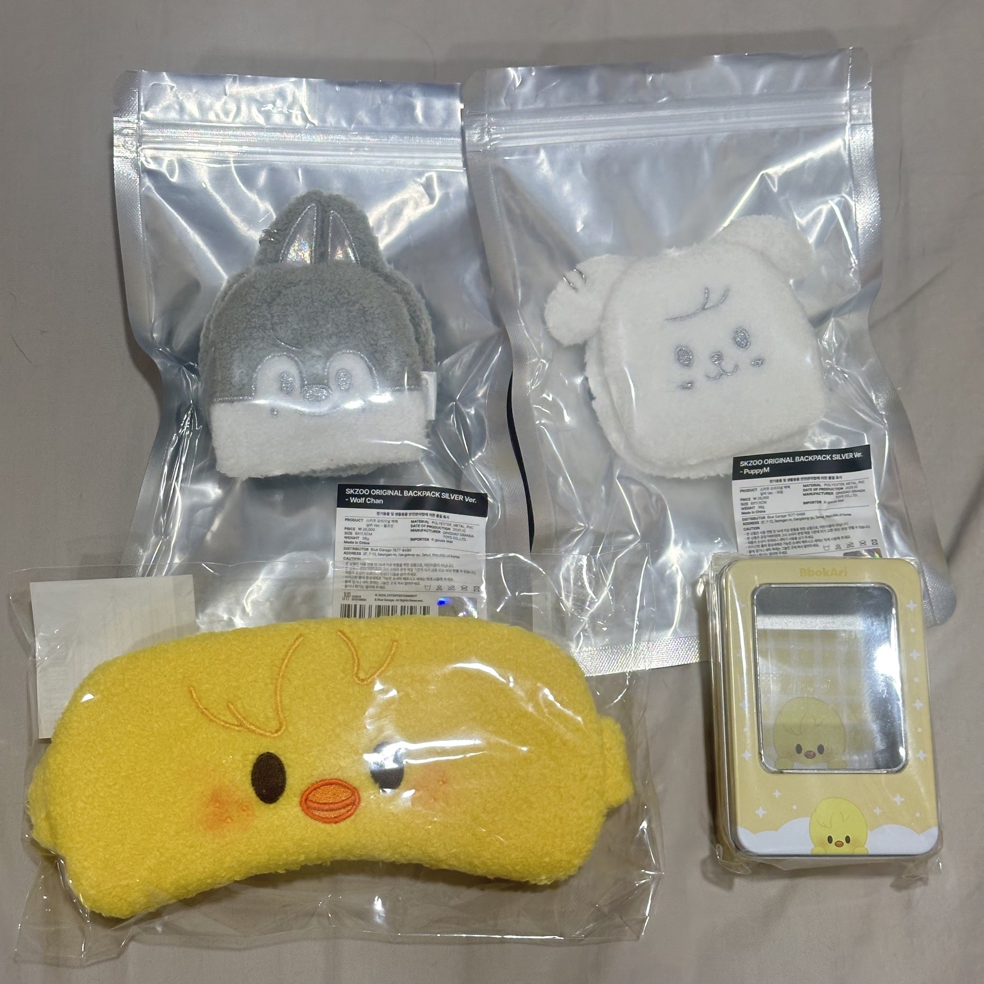 Celebrate 快閃店 後背包 眼罩 小卡鐵盒