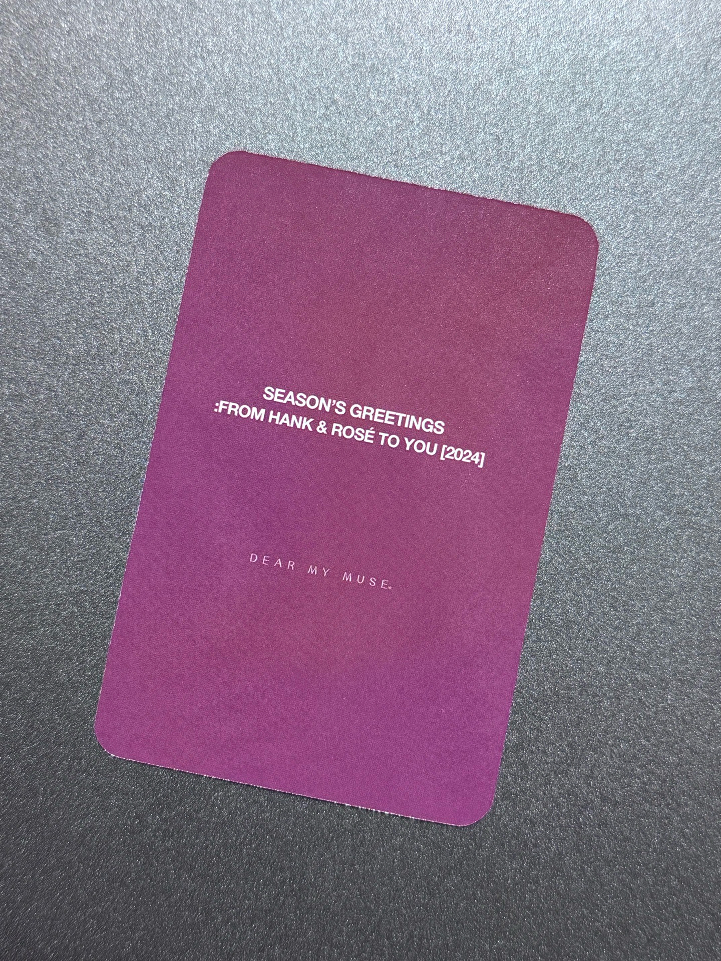 Rosé 24’年曆 Dmm特典 辮子肉