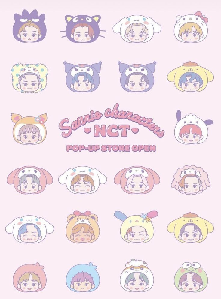 NCT X SANRIO CHARACTERS