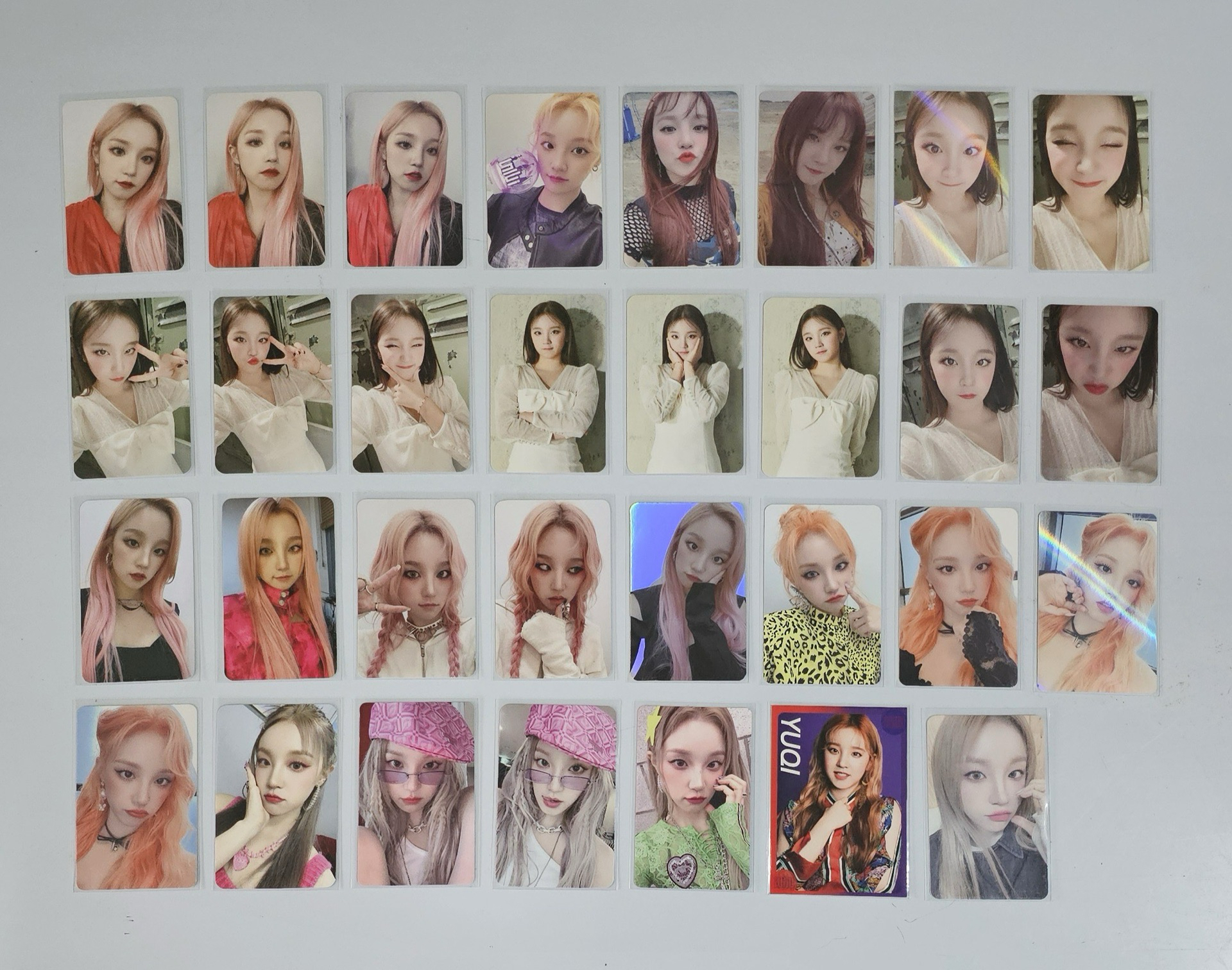 i-dle 整盤31張 宋雨琦 特典 官卡 代言卡