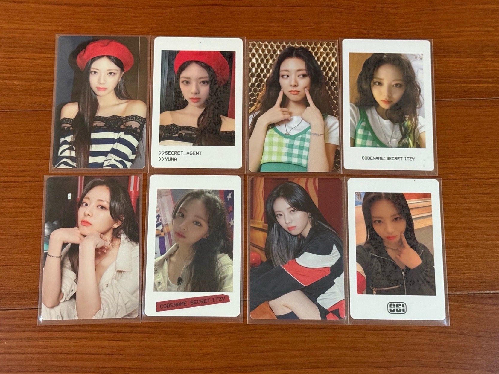 ITZY Yuna CSI隨機卡一鍵畢業