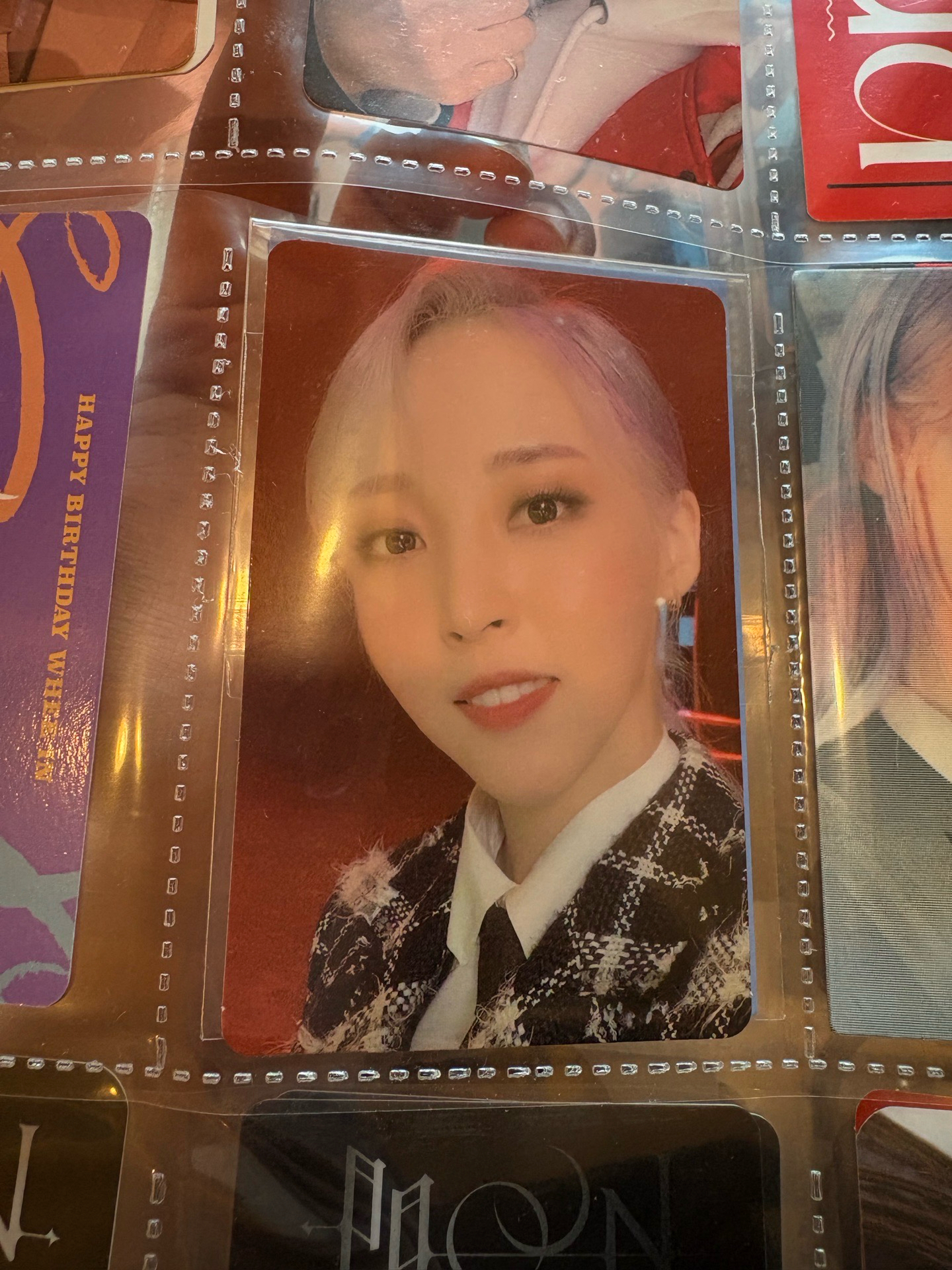 mamamoo玟星moonbyul文星伊reality in black專卡