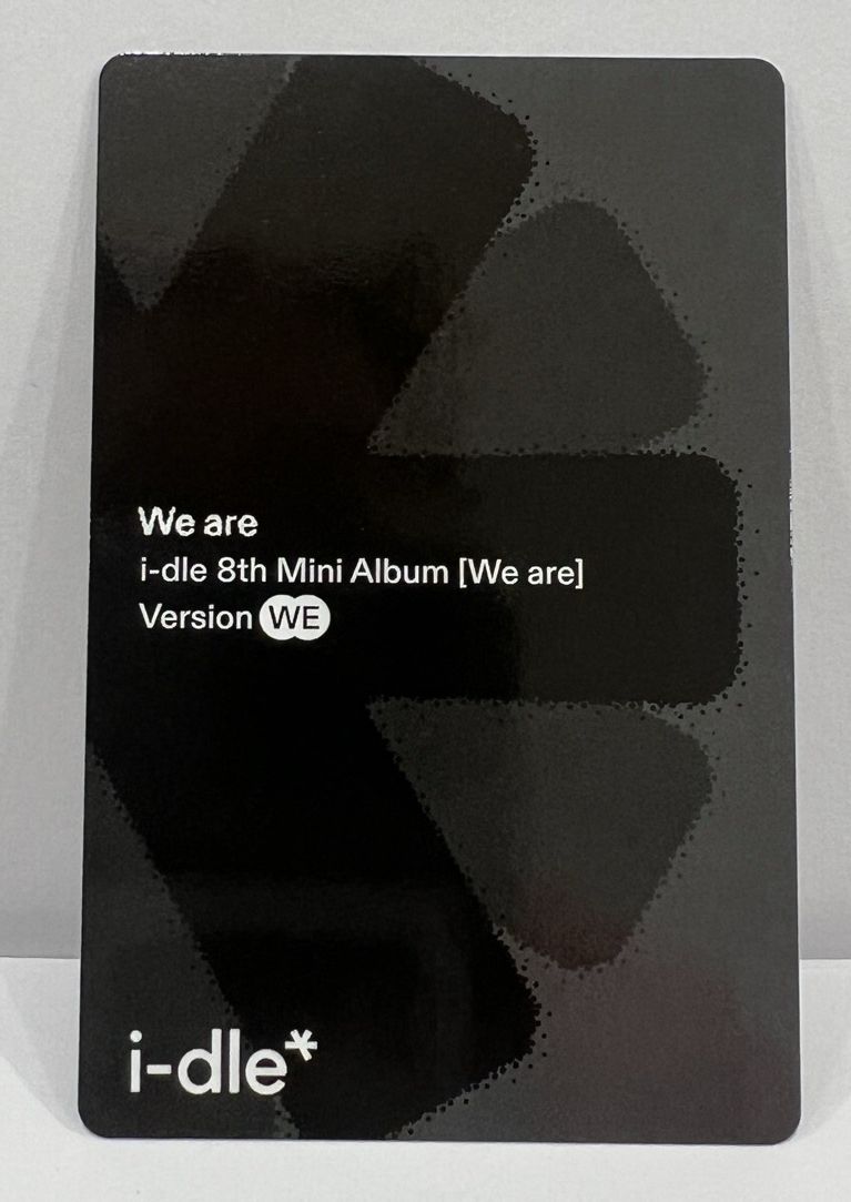 We are 專輯卡 we ver.  專卡-小娟