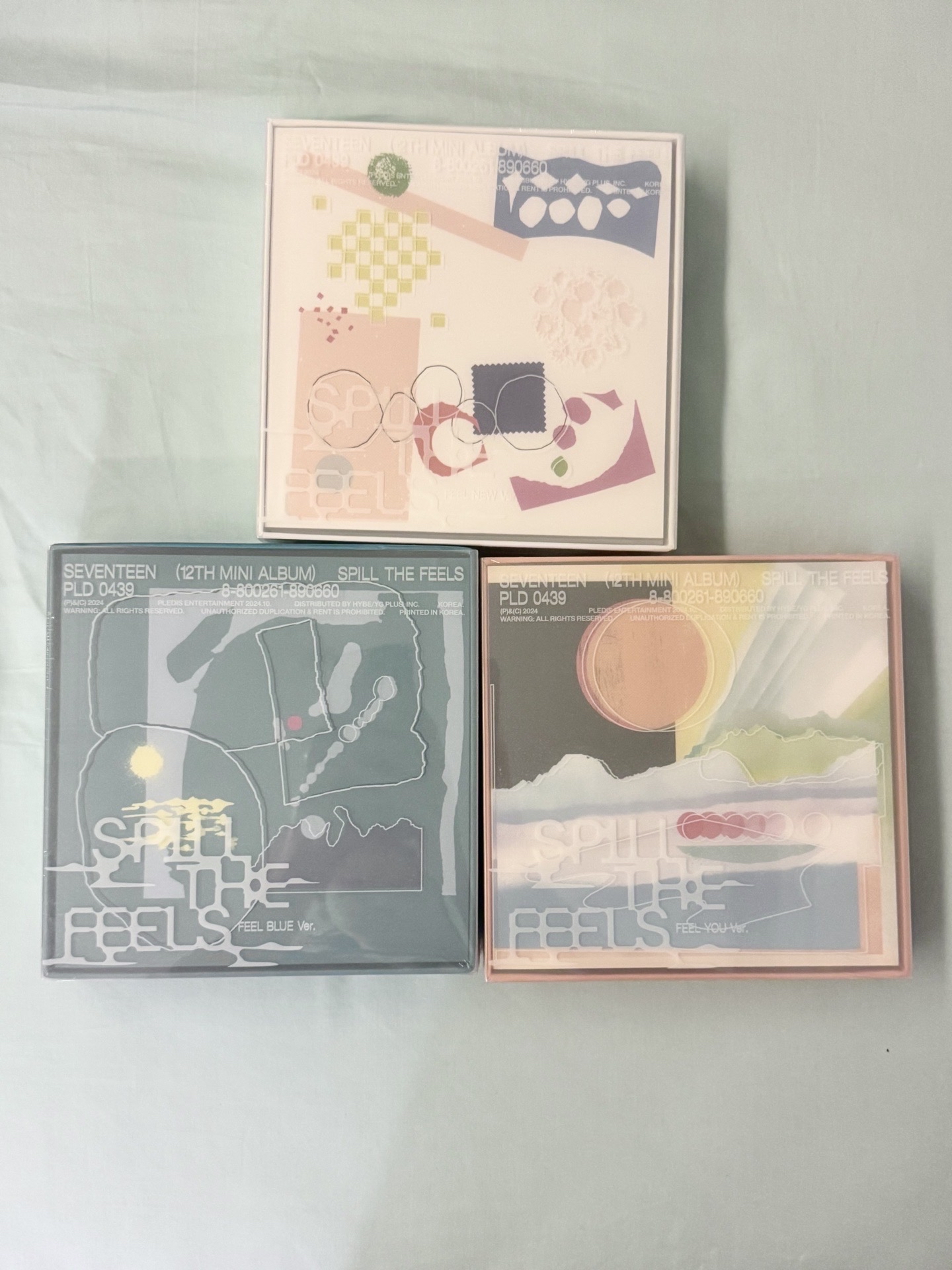 ⚡️SEVENTEEN Spill The Feels 克拉盤 普通版 專輯 CD 迷你十二輯