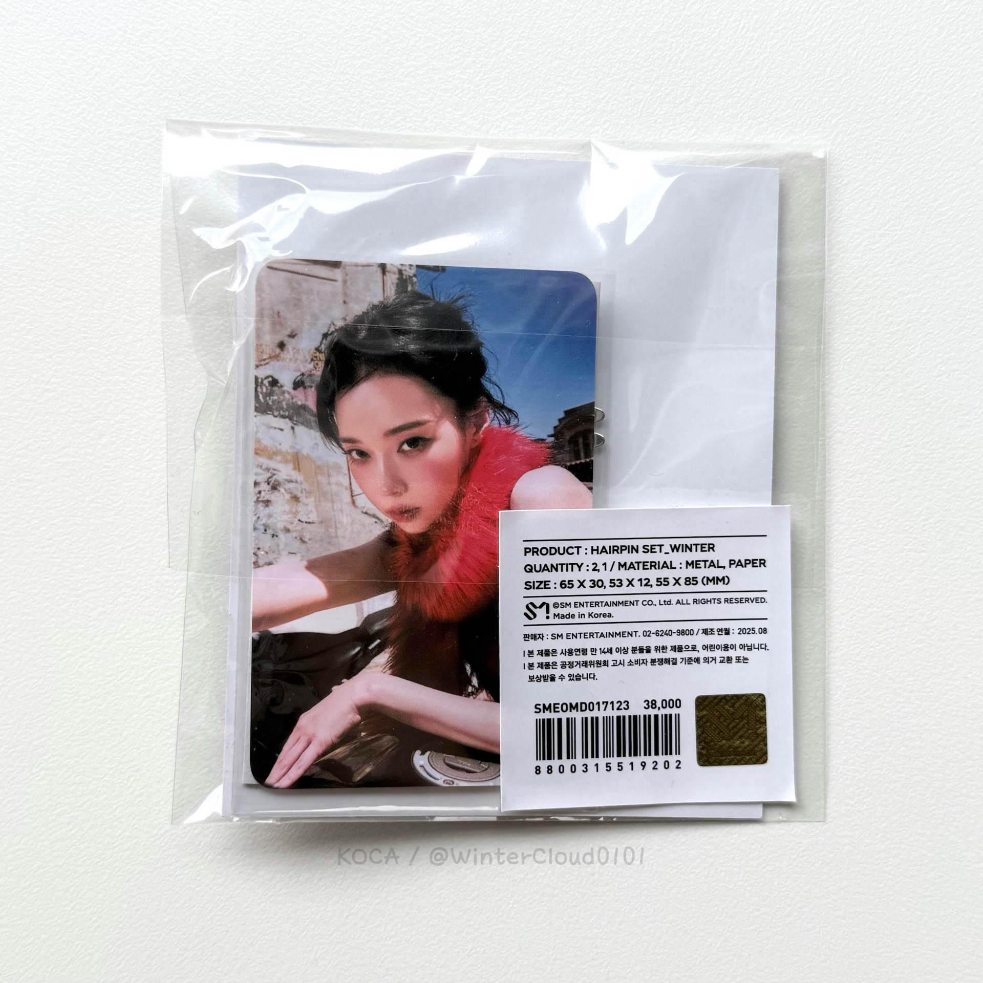 （ Set ）Rich Man快閃 髮夾冬