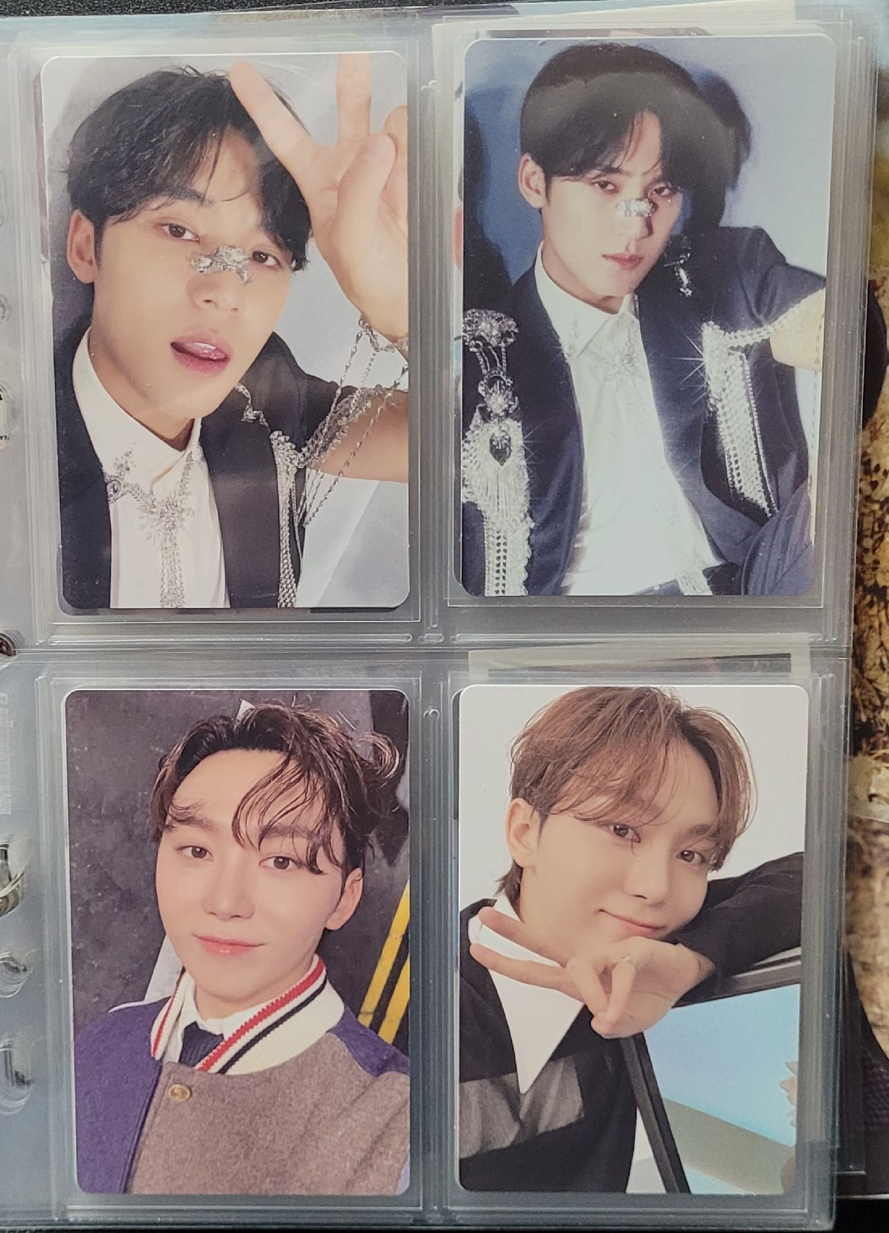 SEVENTEEN 哲秀圓奎寛率 團卡 虎倉