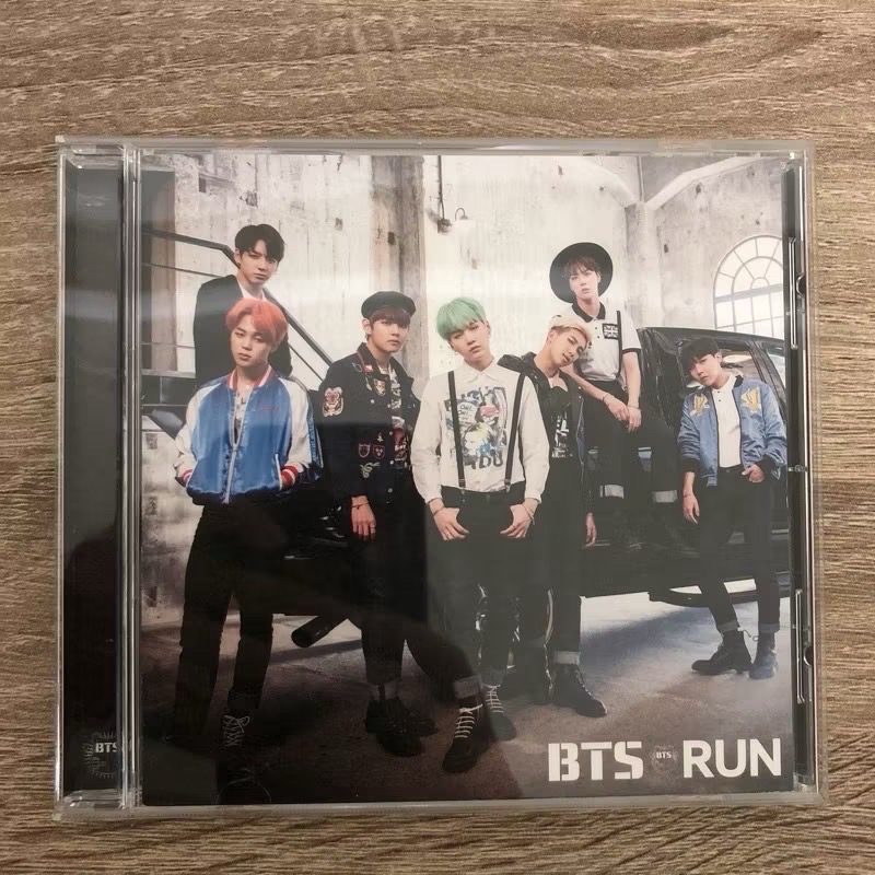 BTS 防彈少年團 日專 RUN 通常盤 空專