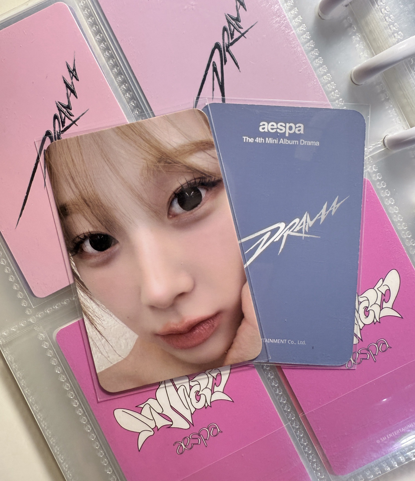 Drama am簽售卡 懟臉吉 Giselle