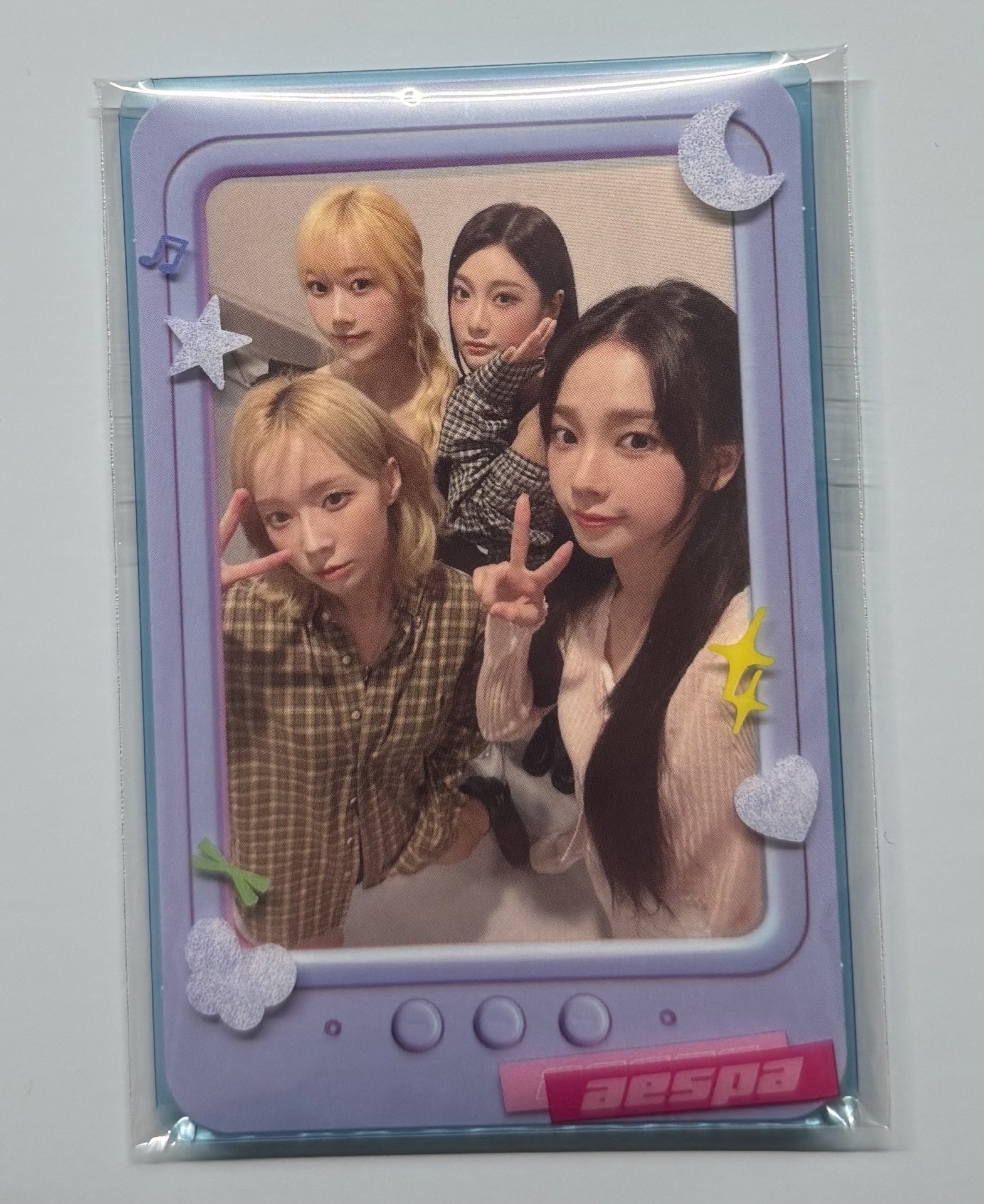 aespa日本團體卡