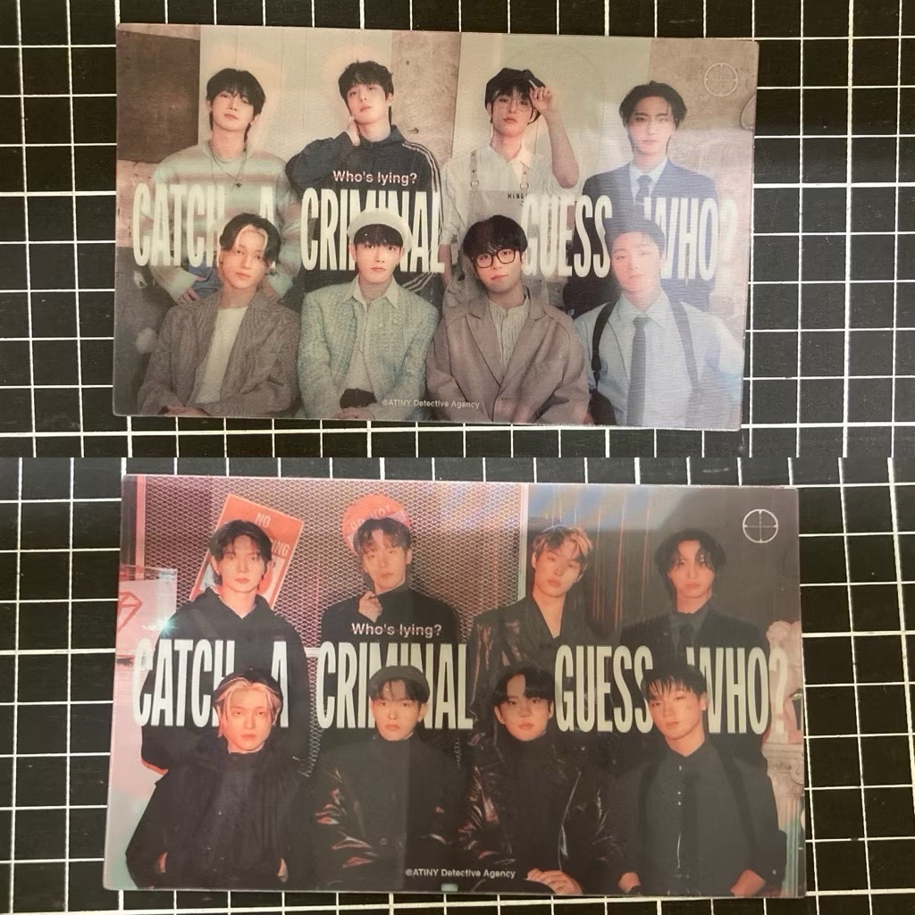 Ateez 年曆 變化卡