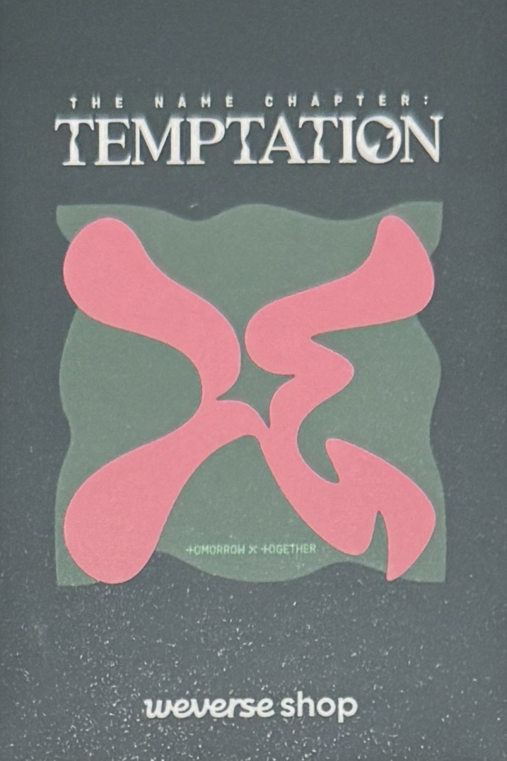 TXT The Name Chapter: Temptation 迷五 weverse 特典 SOOBIN 秀彬