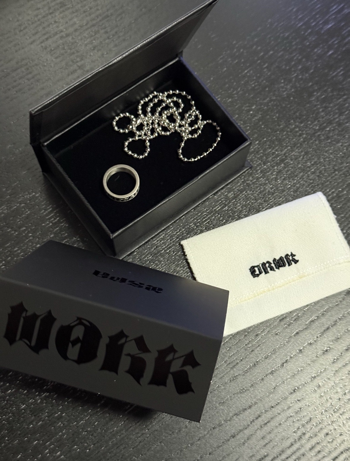 Aespa dirty work 戒指版專輯未拆