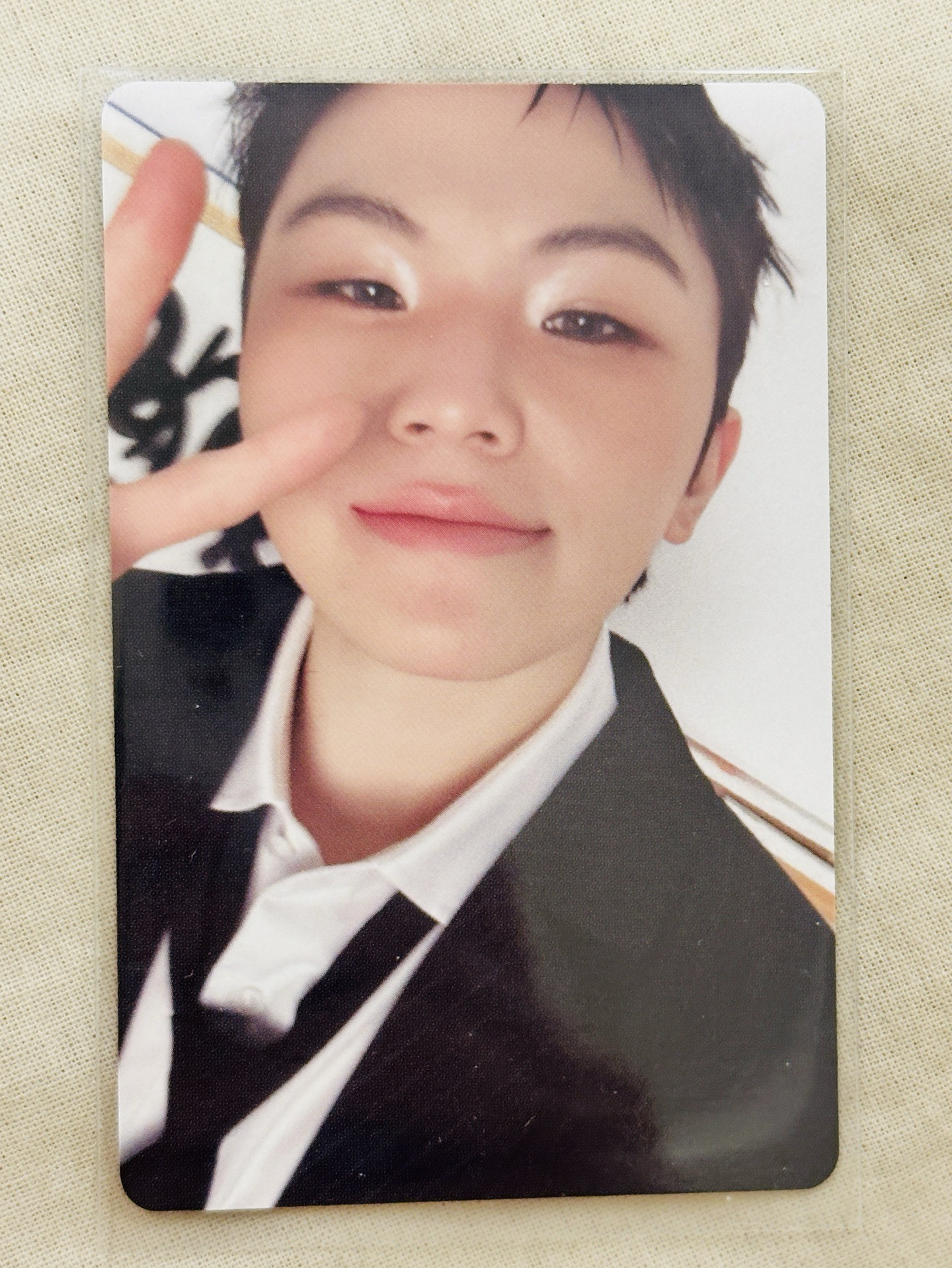 正規五克拉盤隨機卡 Woozi 李知勳