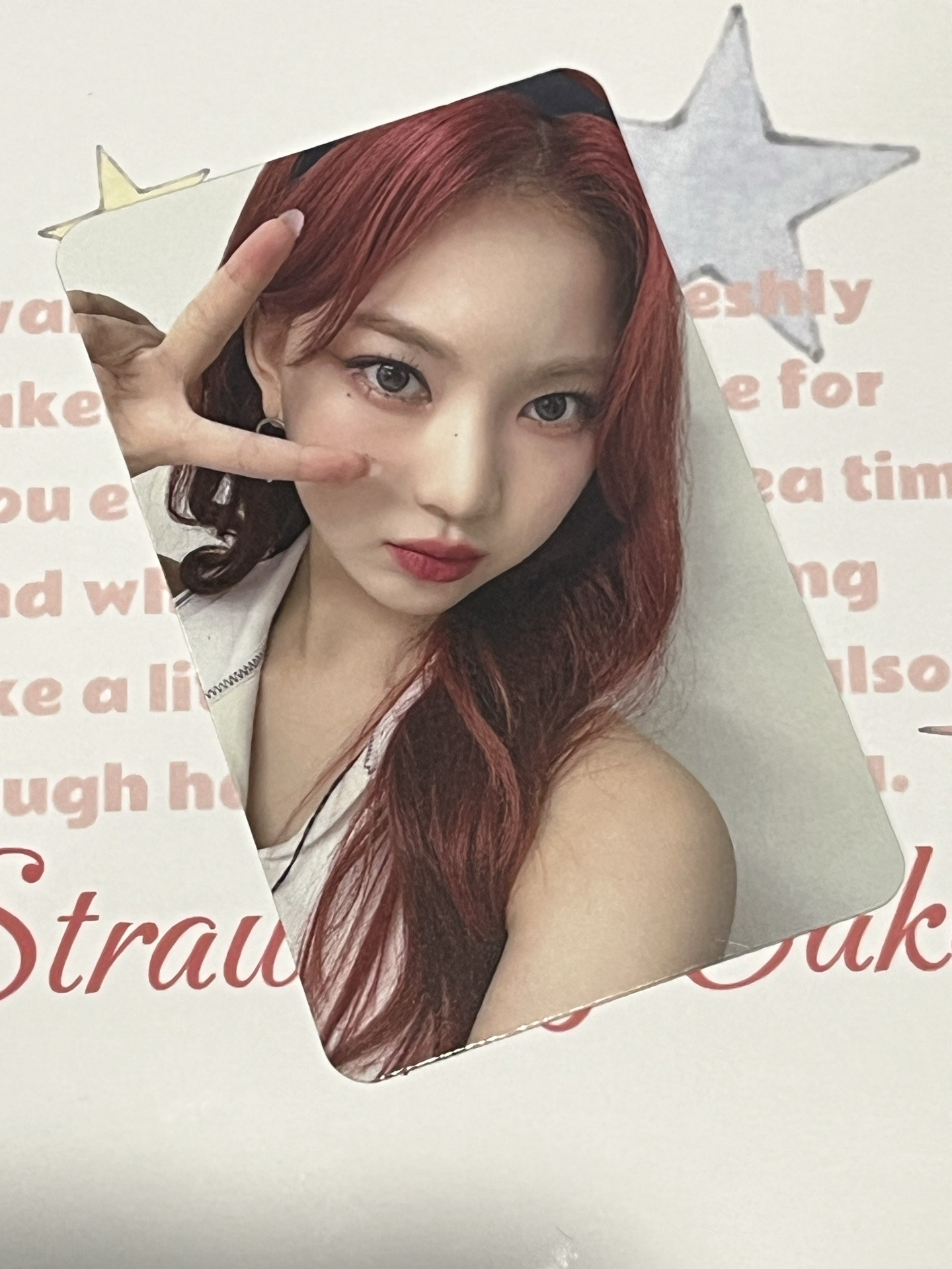 STAYC ISA Bubble mr莎 mini record 