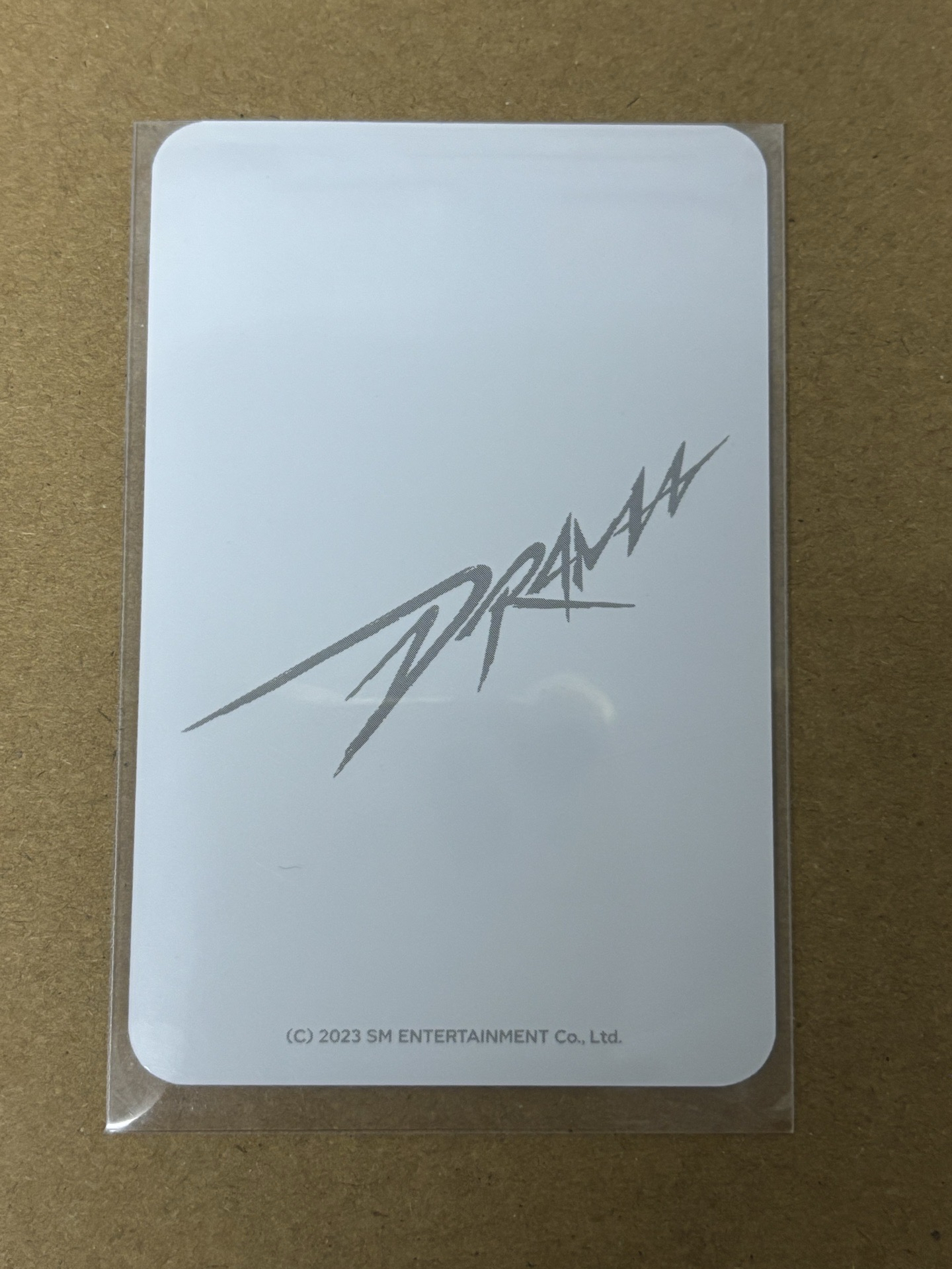 aespa Drama 周邊卡 快閃鐵盒柚吉雙人卡