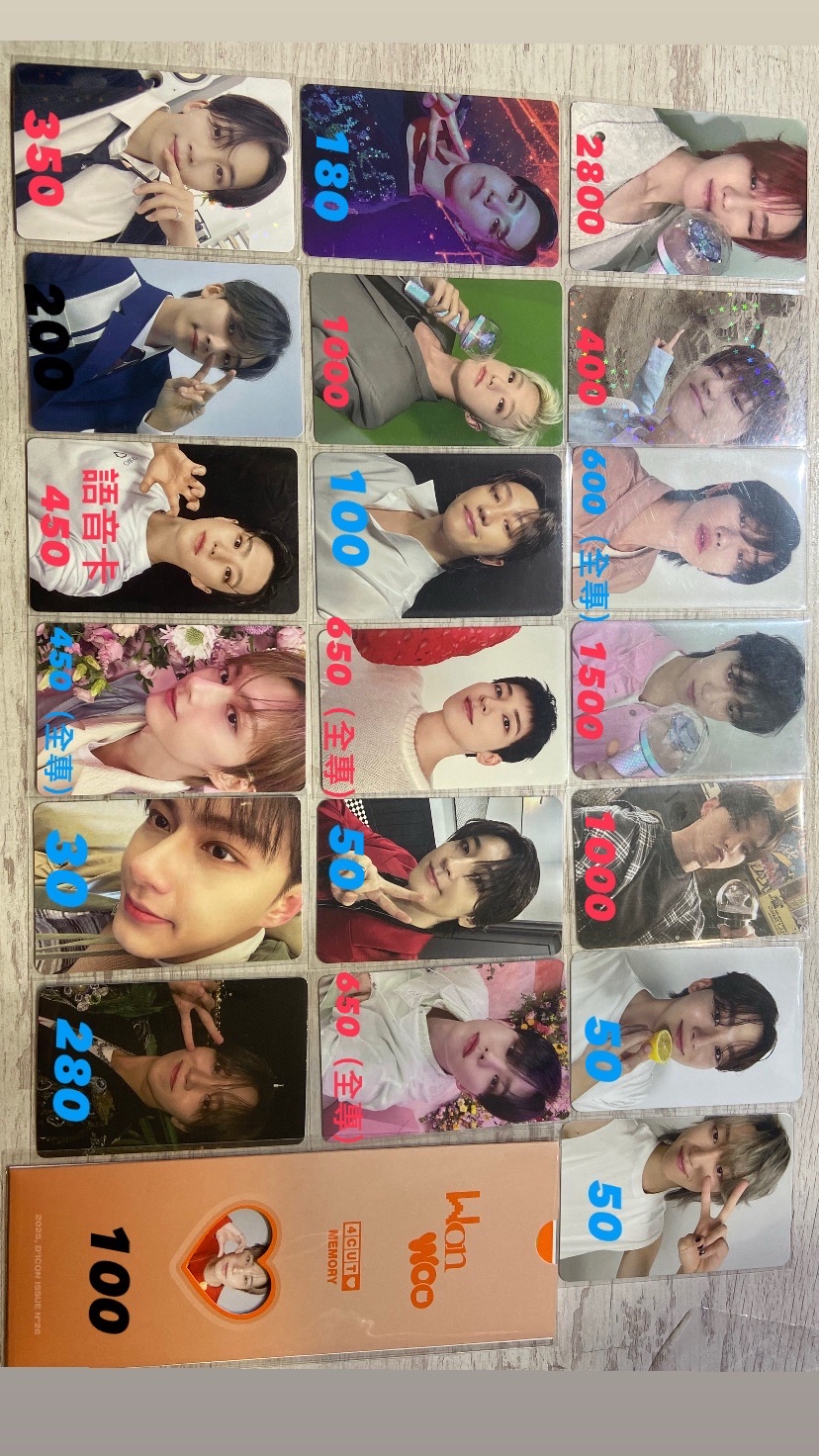 紅髮八、克拉粽、日專卡、語音卡