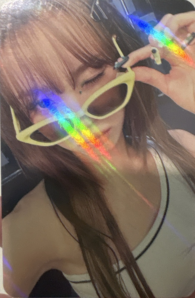 LE SSERAFIM 采源 小卡 特典 MS