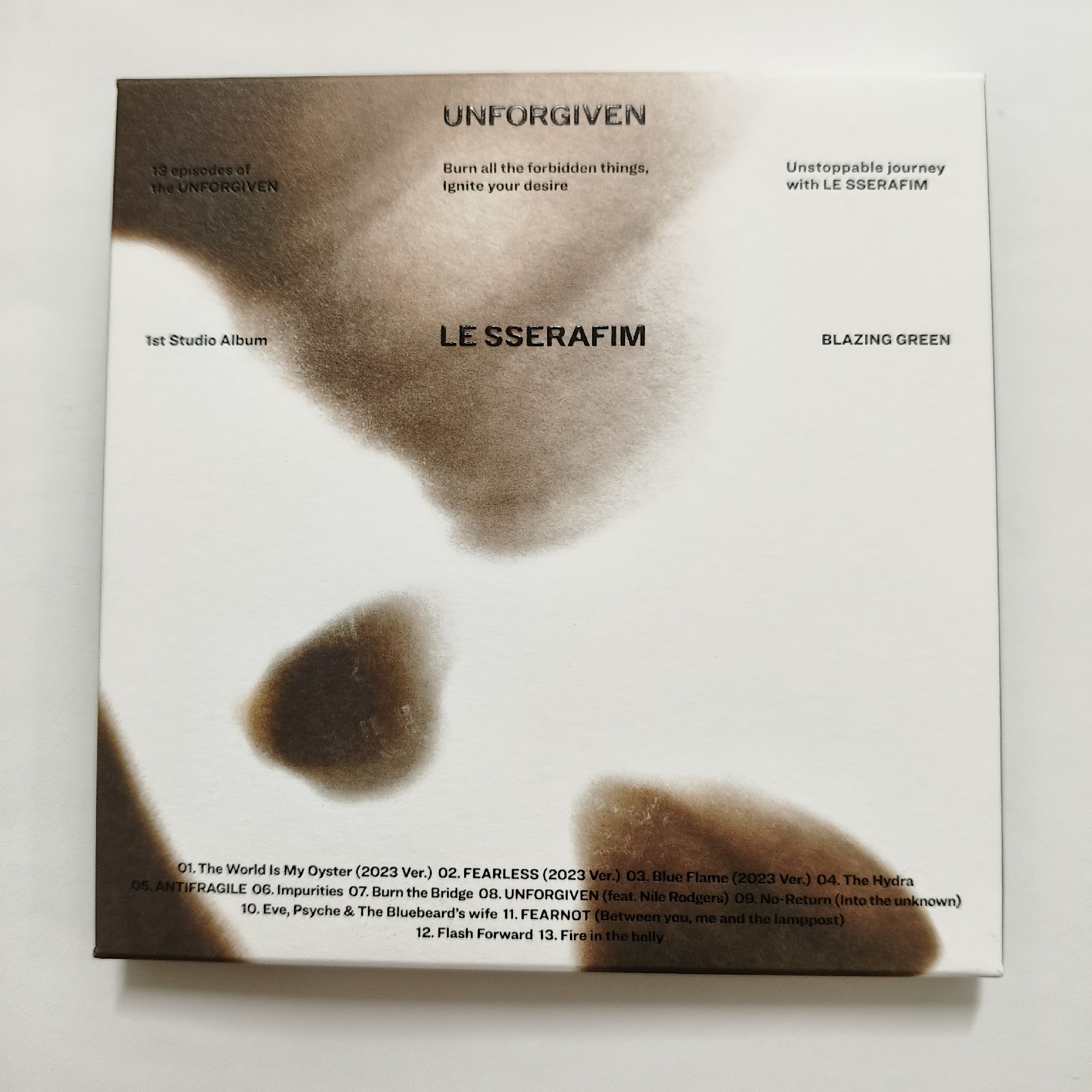 UNFORGIVEN 允真單封空專