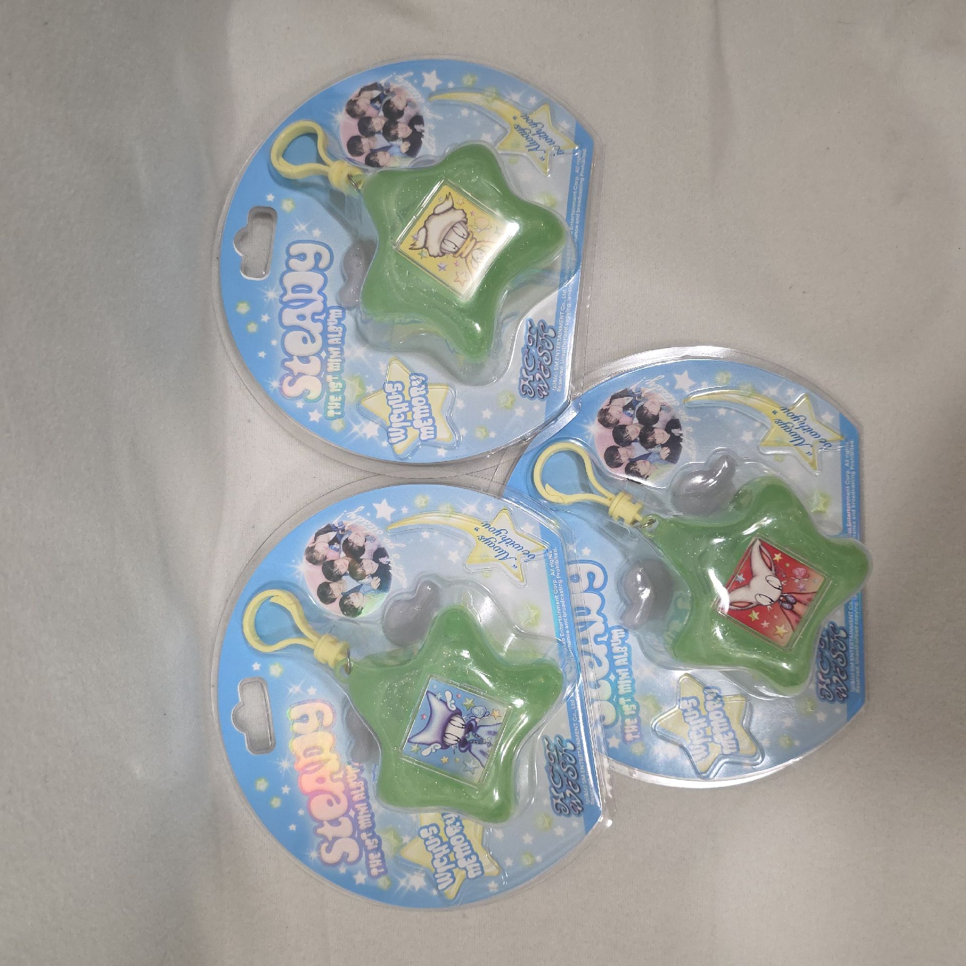 Steady 專輯 Keyring版 未拆 (Yushi/Riku/Ryo)