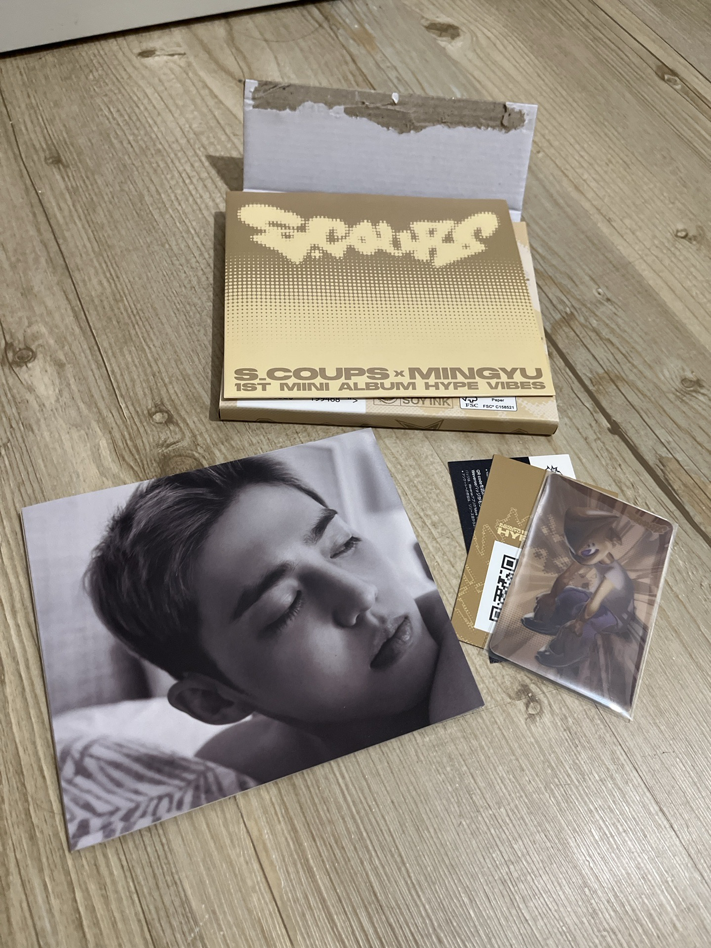 SEVENTEEN CxM HYPE VIBES 專輯 COMPACT ver 空專 S.coups