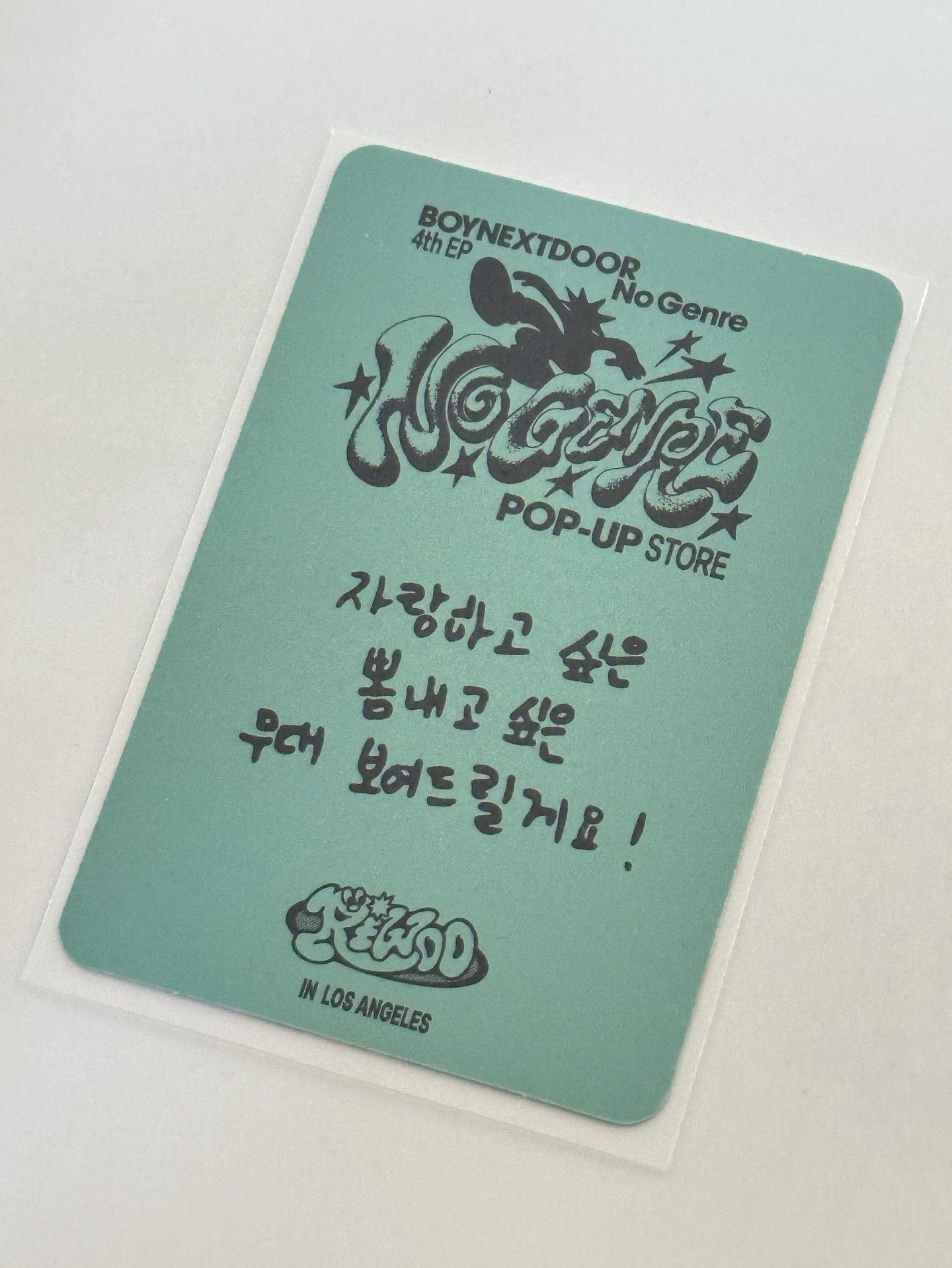 No Genre 滿額卡 la 快閃 2