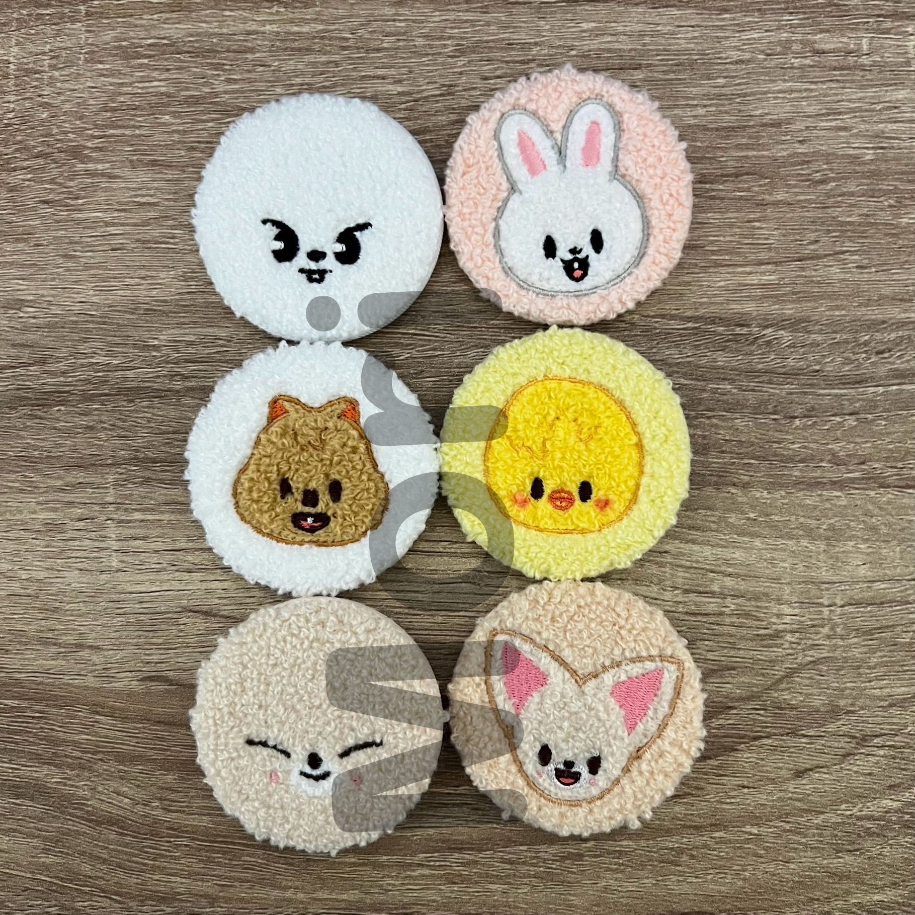 Stray kids 韓國 5期 5’clock 隨機 毛絨徽章 旻