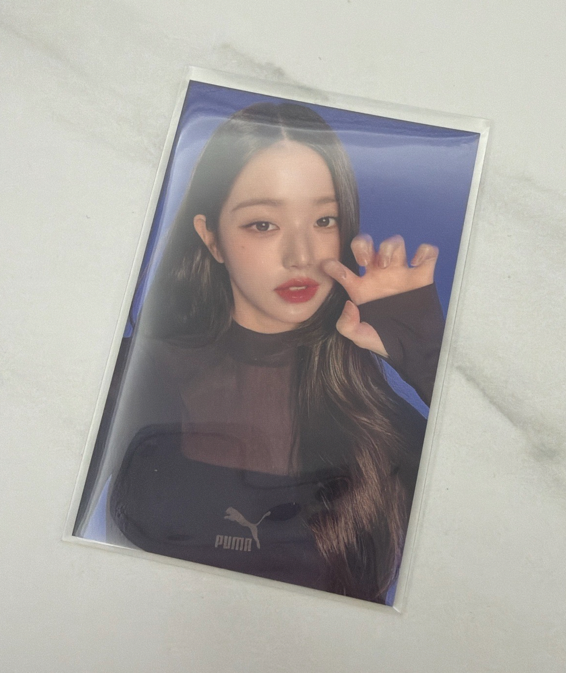 張員瑛 puma 代言卡