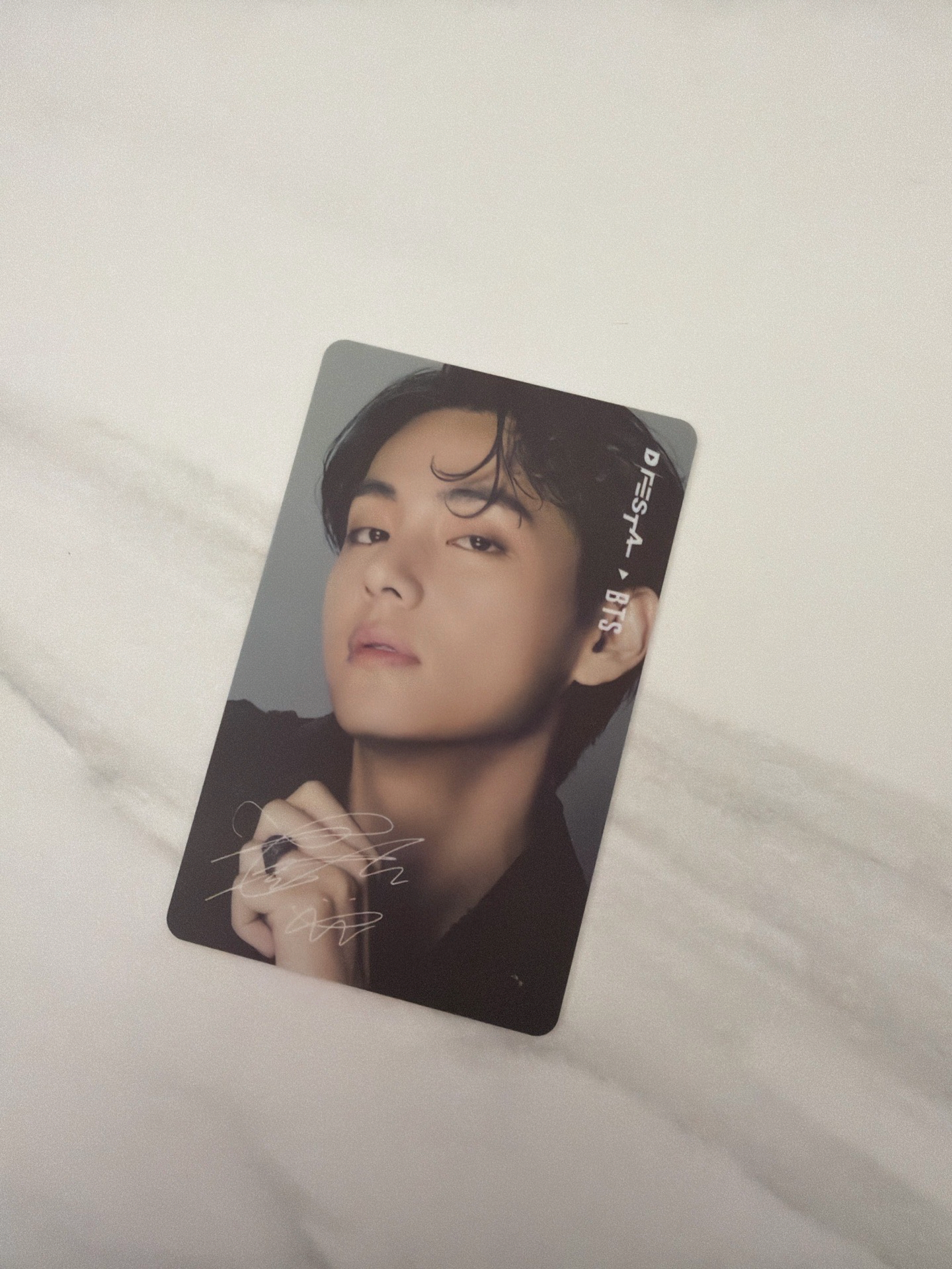 V 金泰亨 dicon 台灣場 入場卡