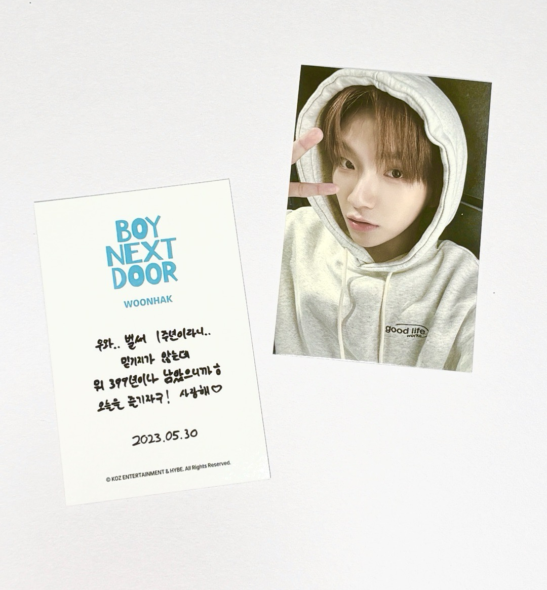 【可直拍】💠一週年項鍊卡