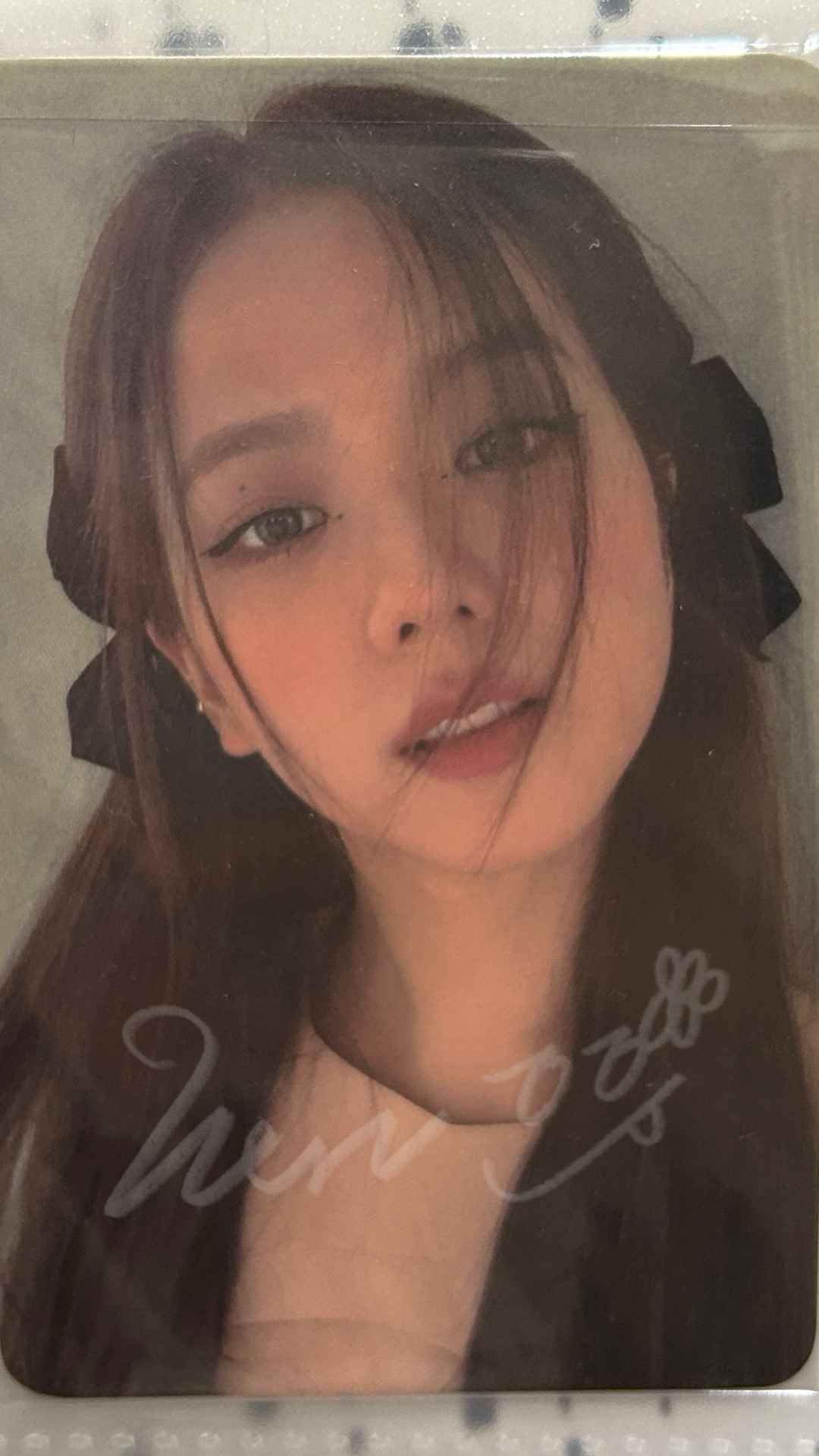 BLACKPINK JISOO 金智秀 蝴蝶秀 How you like that k4特典卡