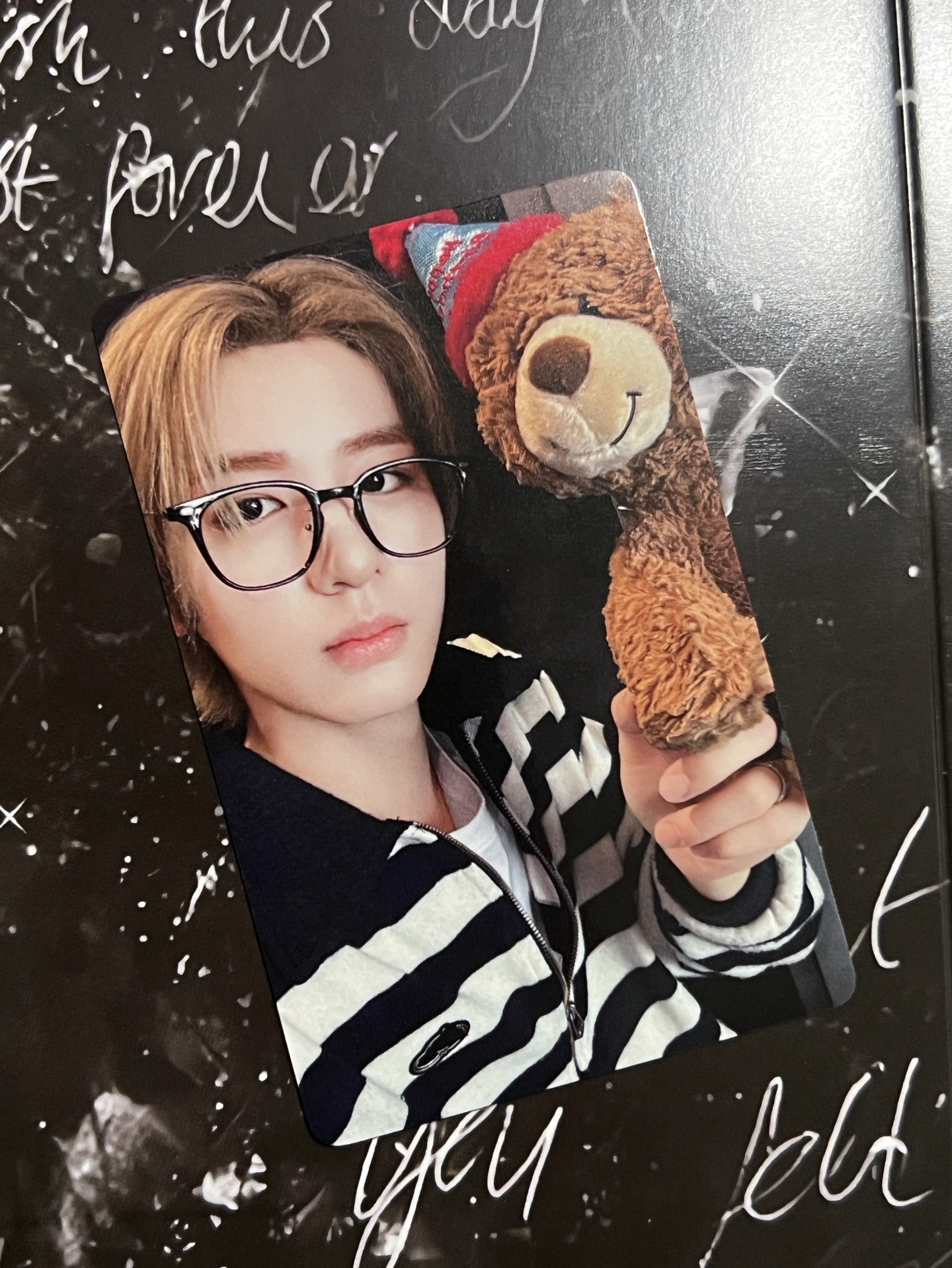 19.99 yzy 3.0 簽售卡 抱熊 金桐儇