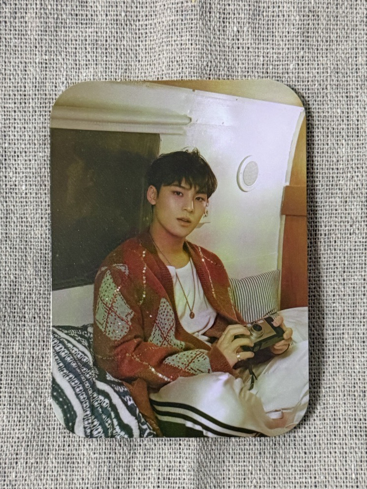 SEVENTEEN 珉奎 Mingyu mini7 行李吊牌卡 簽售卡 特典卡